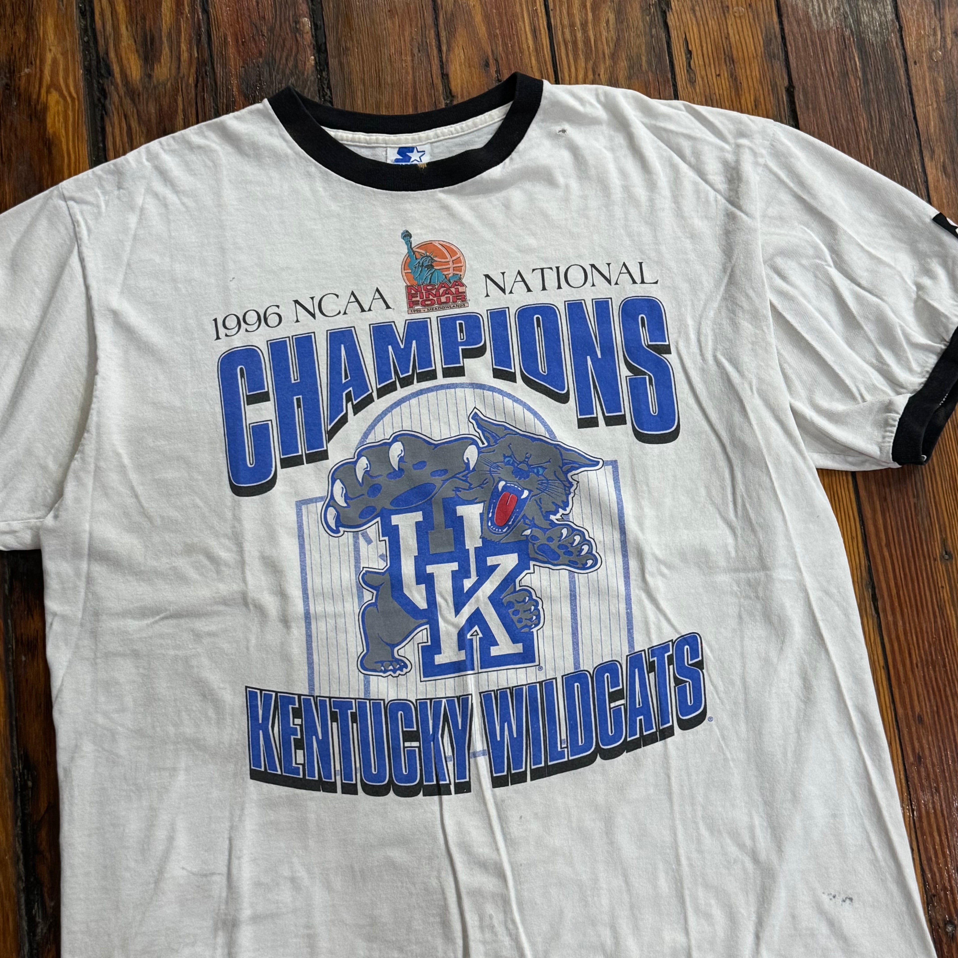 Vintage NCAA Champions Kentucky WildCats T-shirt Sz L