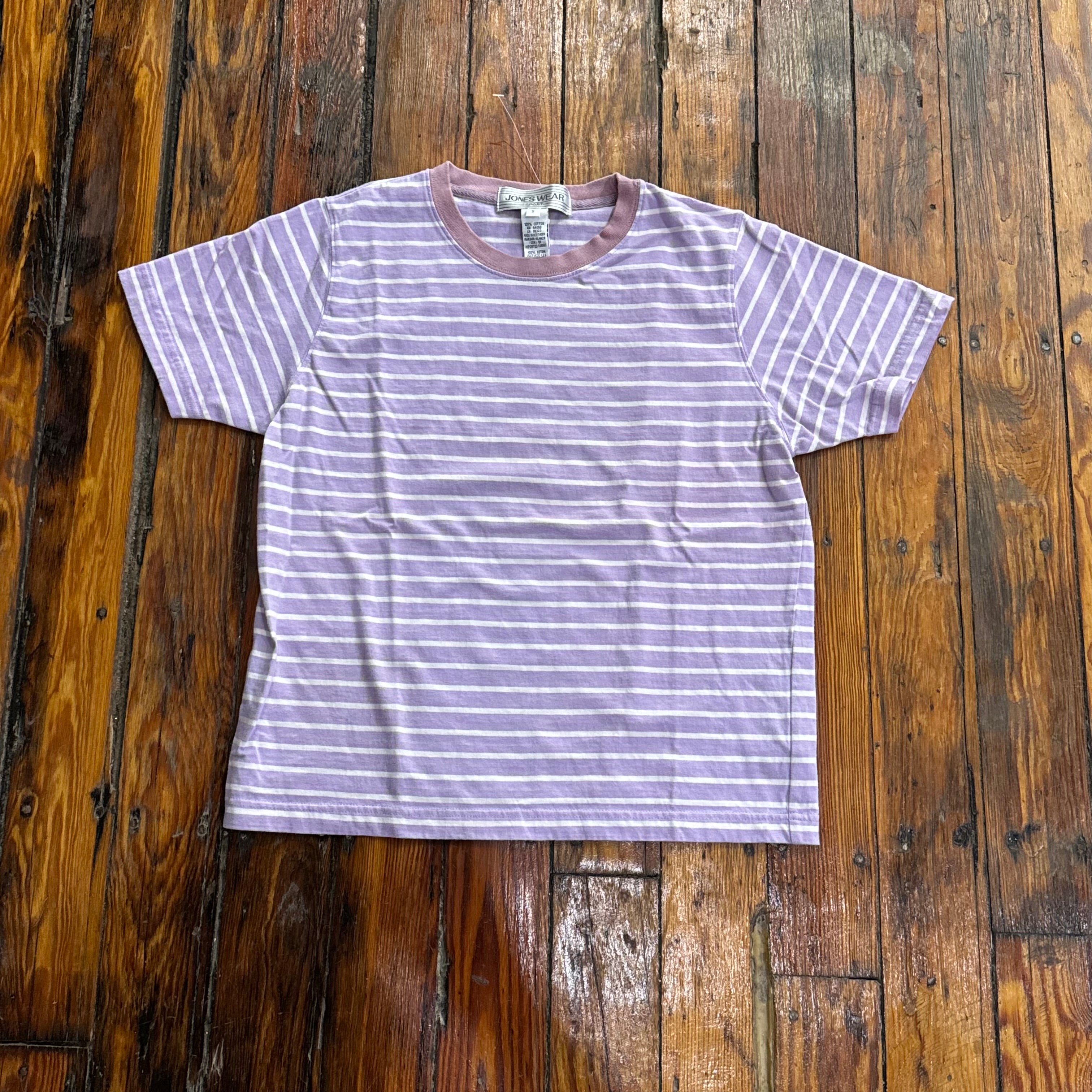 Vintage Jones Wear Striped T-shirt Sz S