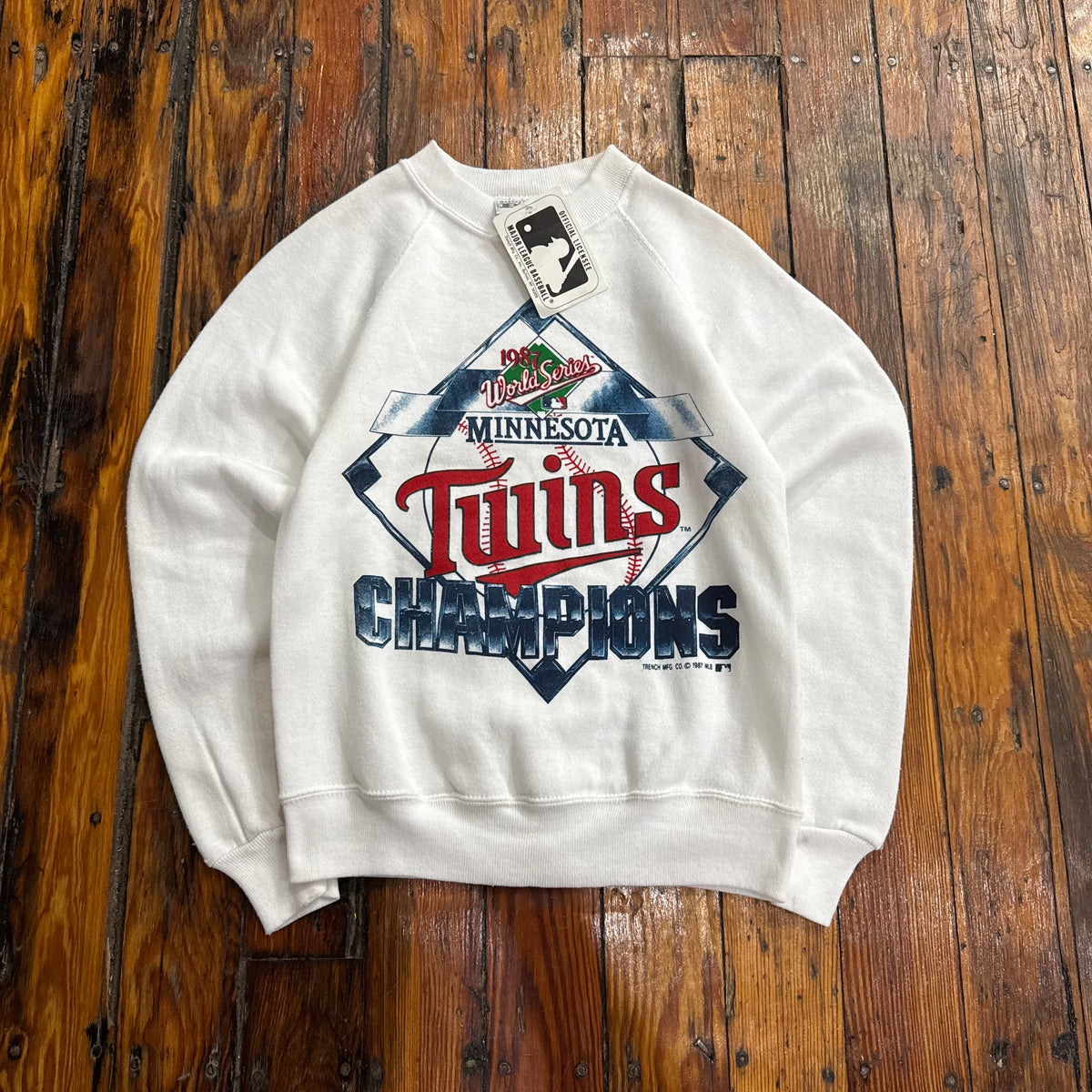 Vintage Minnesota Twins World Series Crewneck Sz XS