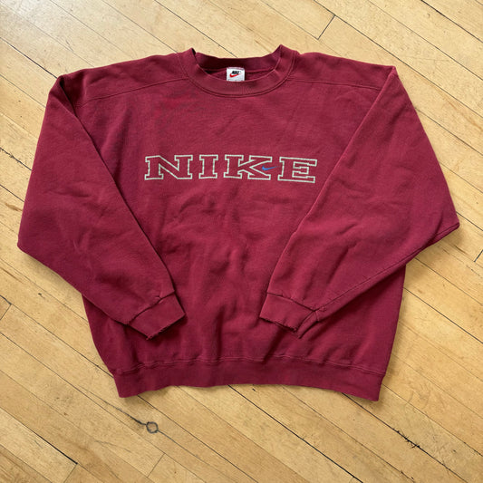 Vintage Nike SpellOut CrewNeck Sz L