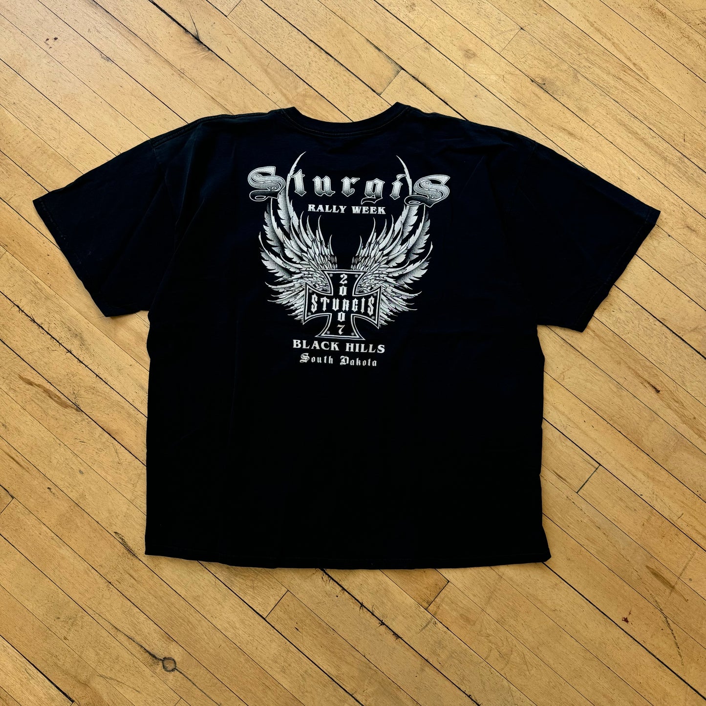 Vintage Sturgis Wings T-shirt Sz XL