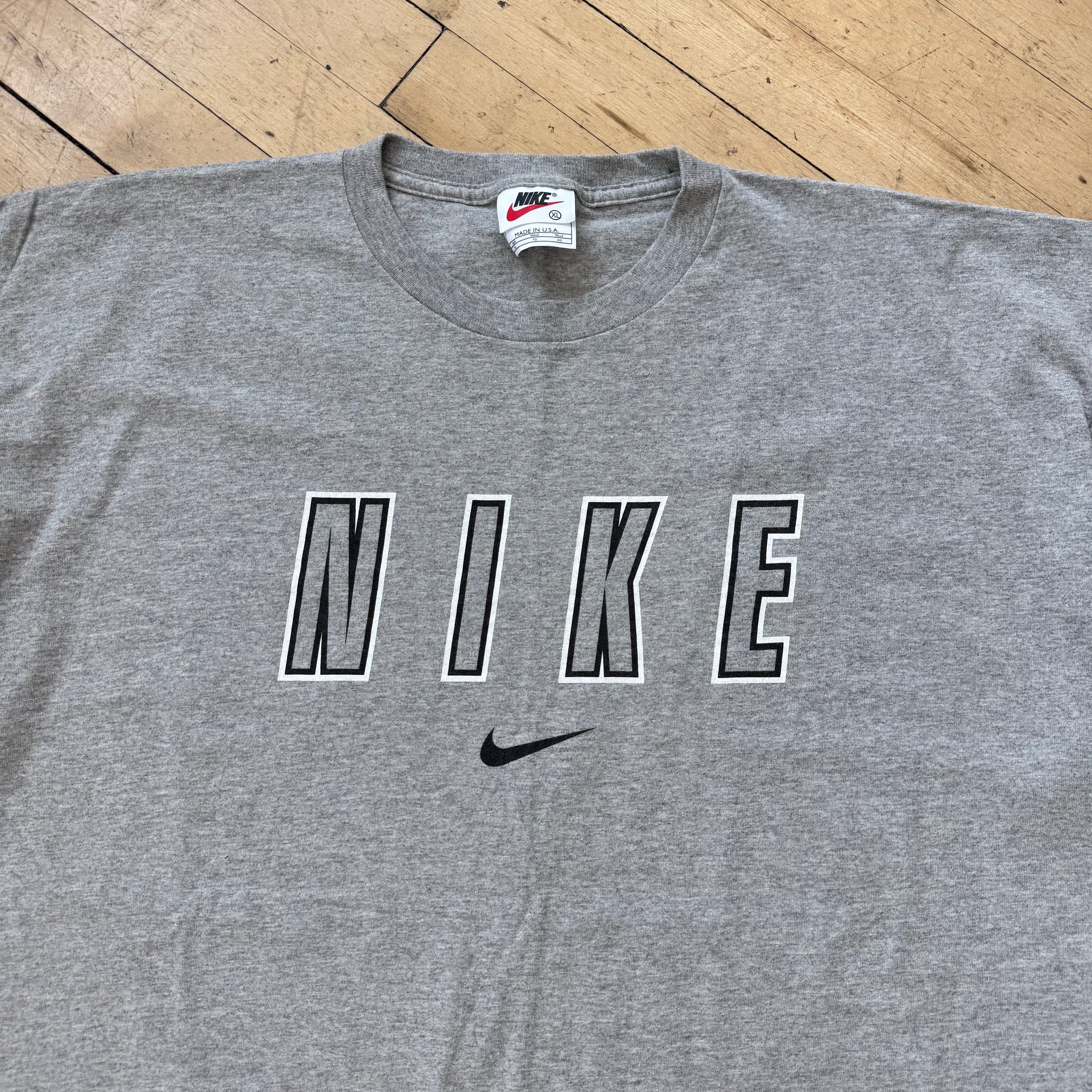 Vintage Nike SpellOut T-shirt Sz XL
