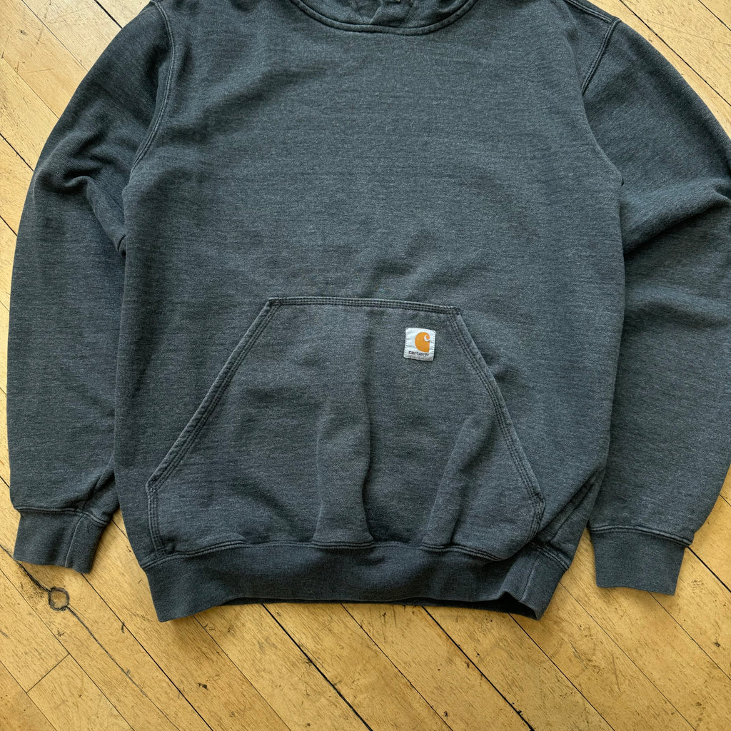 Blank Carhartt Gray Hoodie Sz S