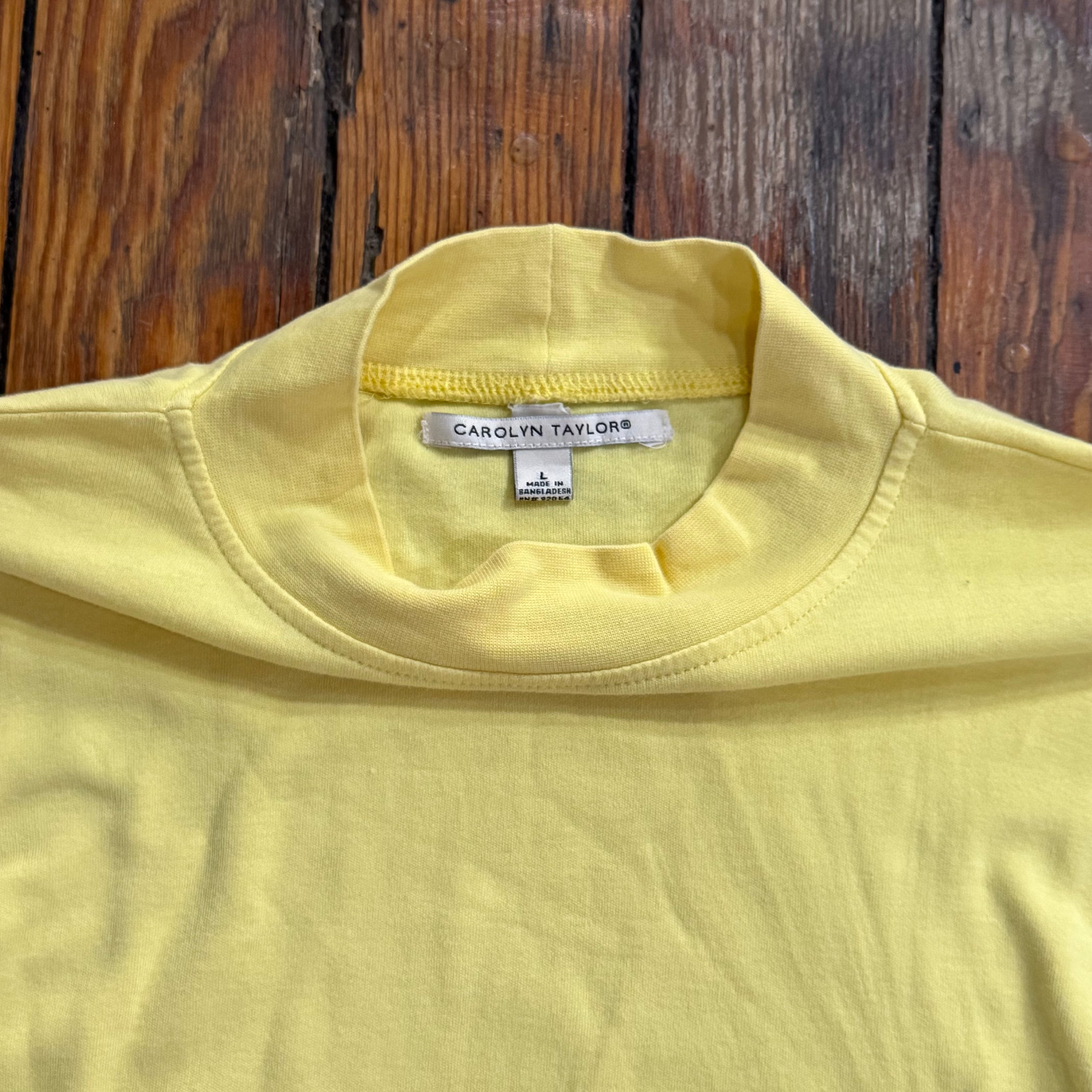 Vintage Carolyn Taylor Long Sleeve Shirt Sz L