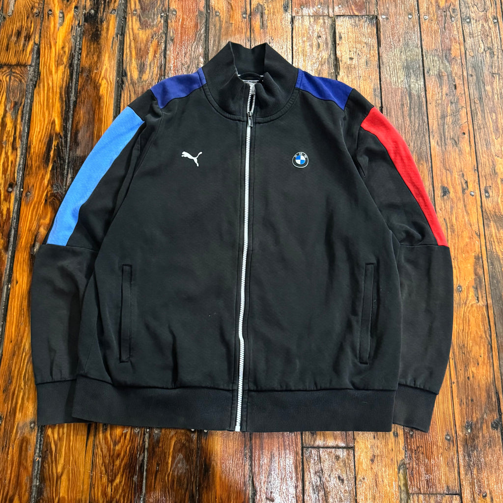 Vintage Puma X BMW Zip-Up Jacket Sz L