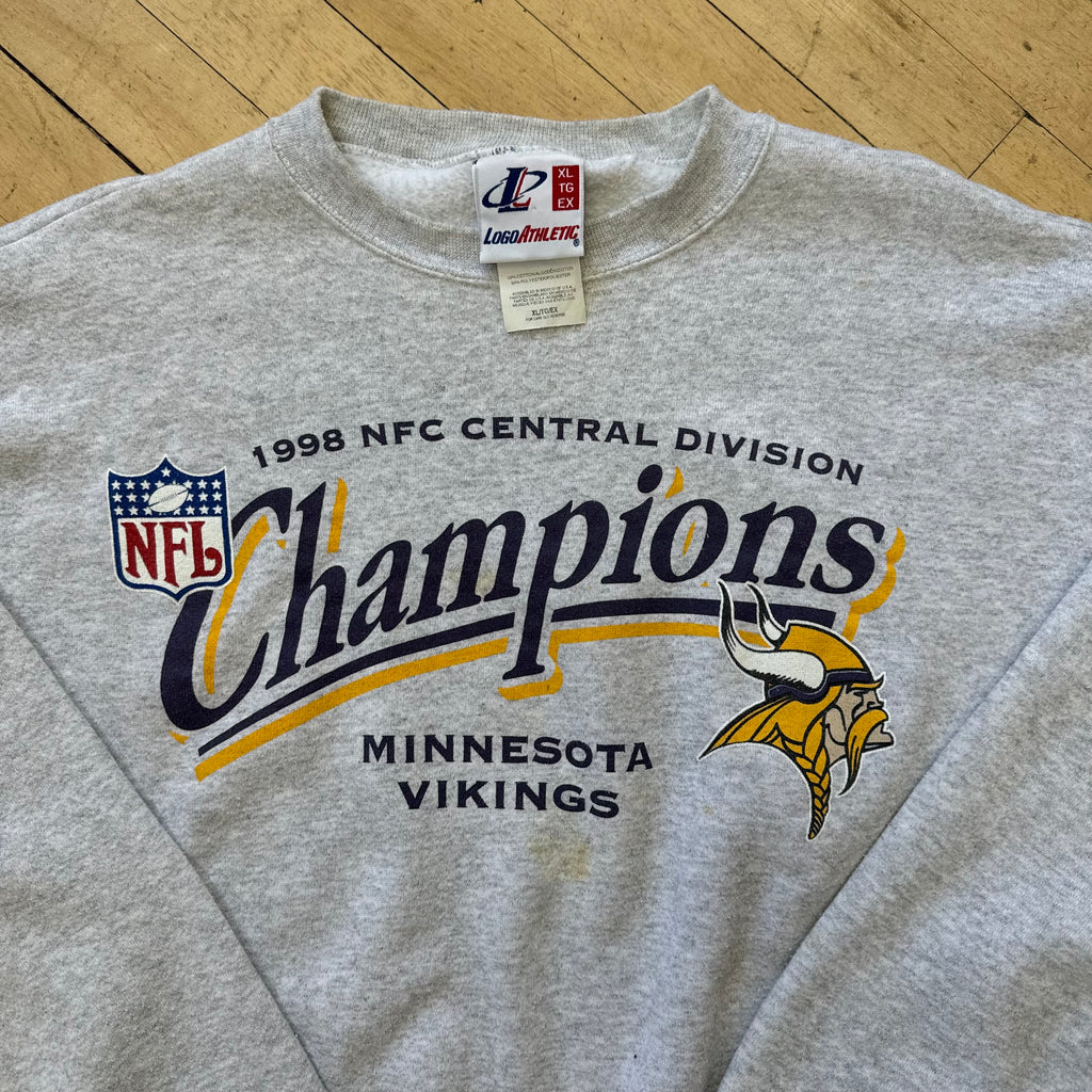 Vintage Minnesota Vikings CrewNeck Sz XL