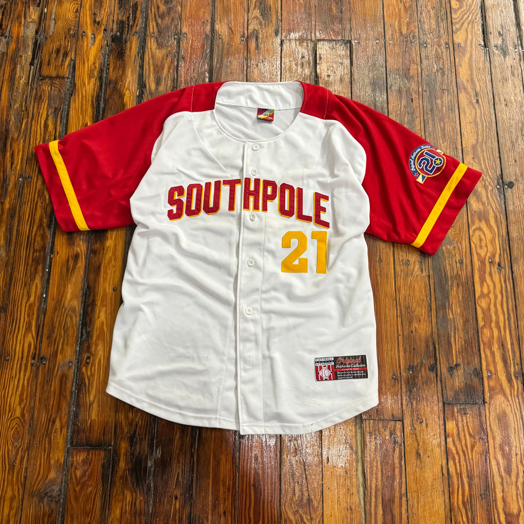 Vintage South Pole Baseball Jersey Sz XL