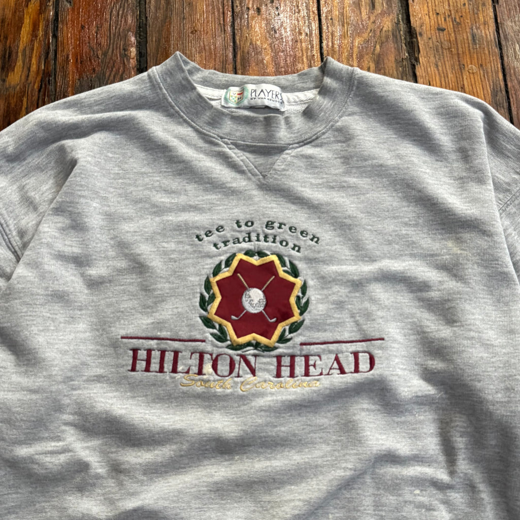 Vintage Hilton Head Golf CrewNeck Sz M