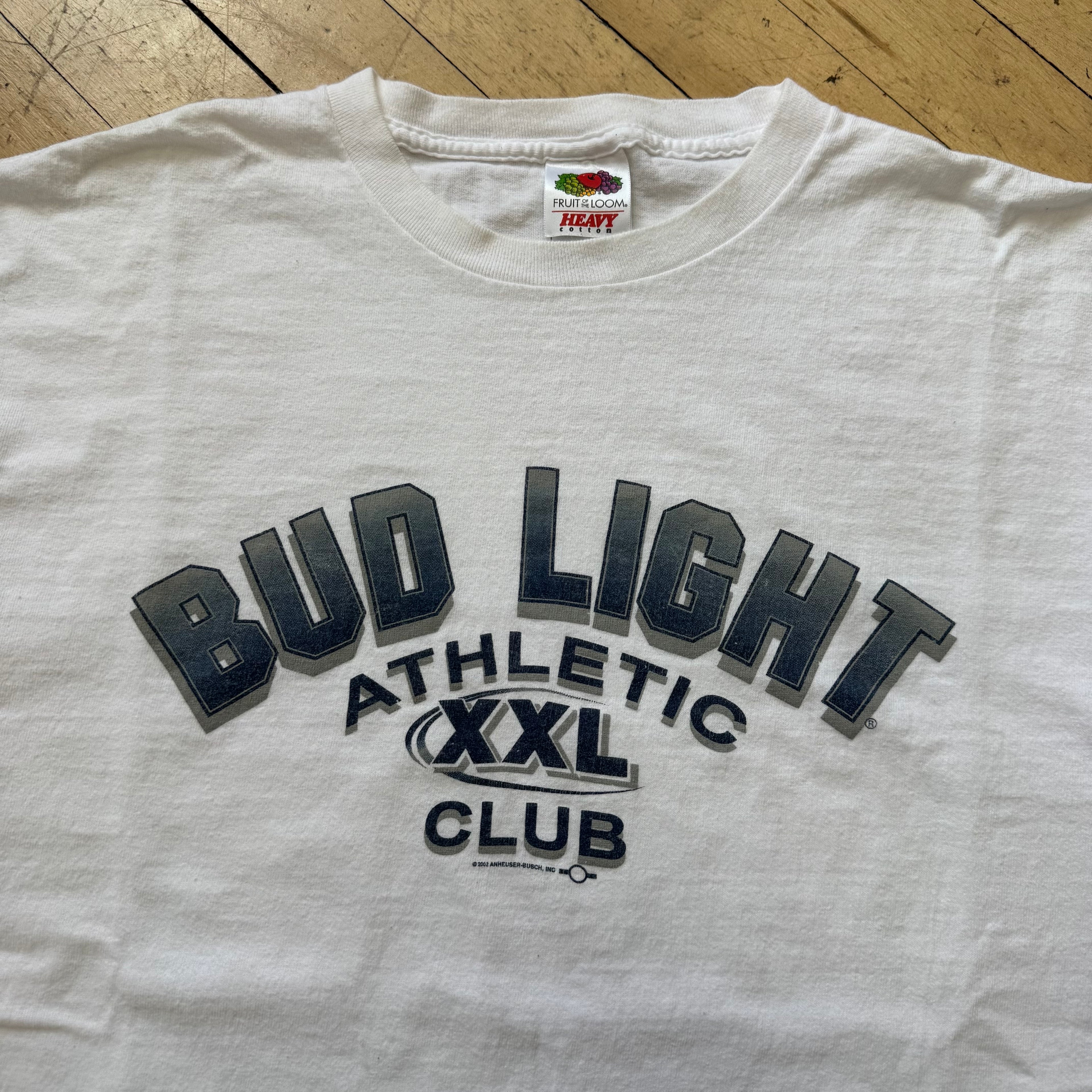 Vintage Bud Light Athletic T-shirt Sz XL