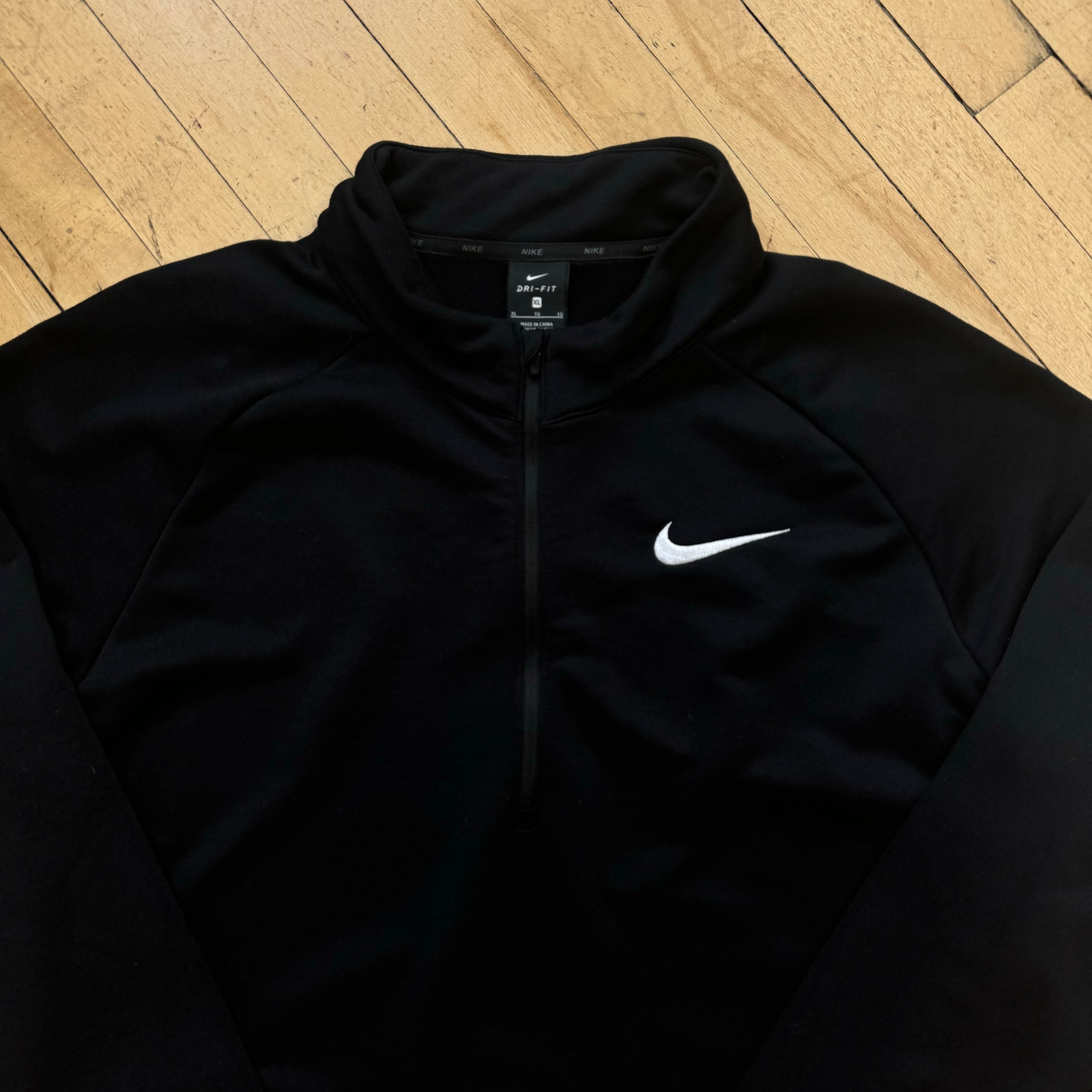 Y2K Nike Quarter Zip Pullover Jacket Sz Xl
