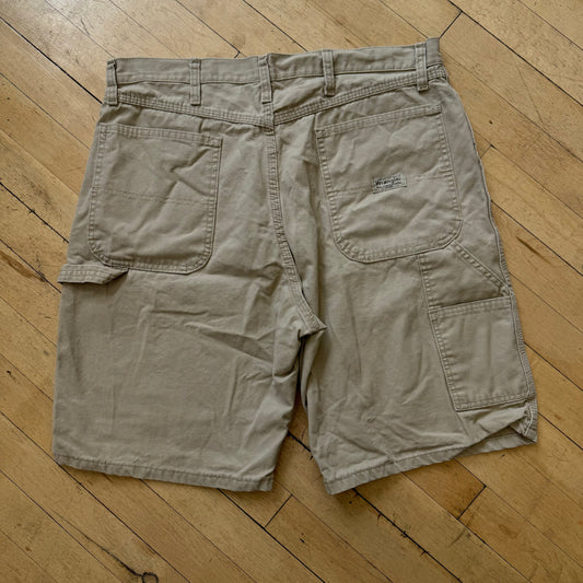 Vintage Wrangler Kahki Shorts Sz 36