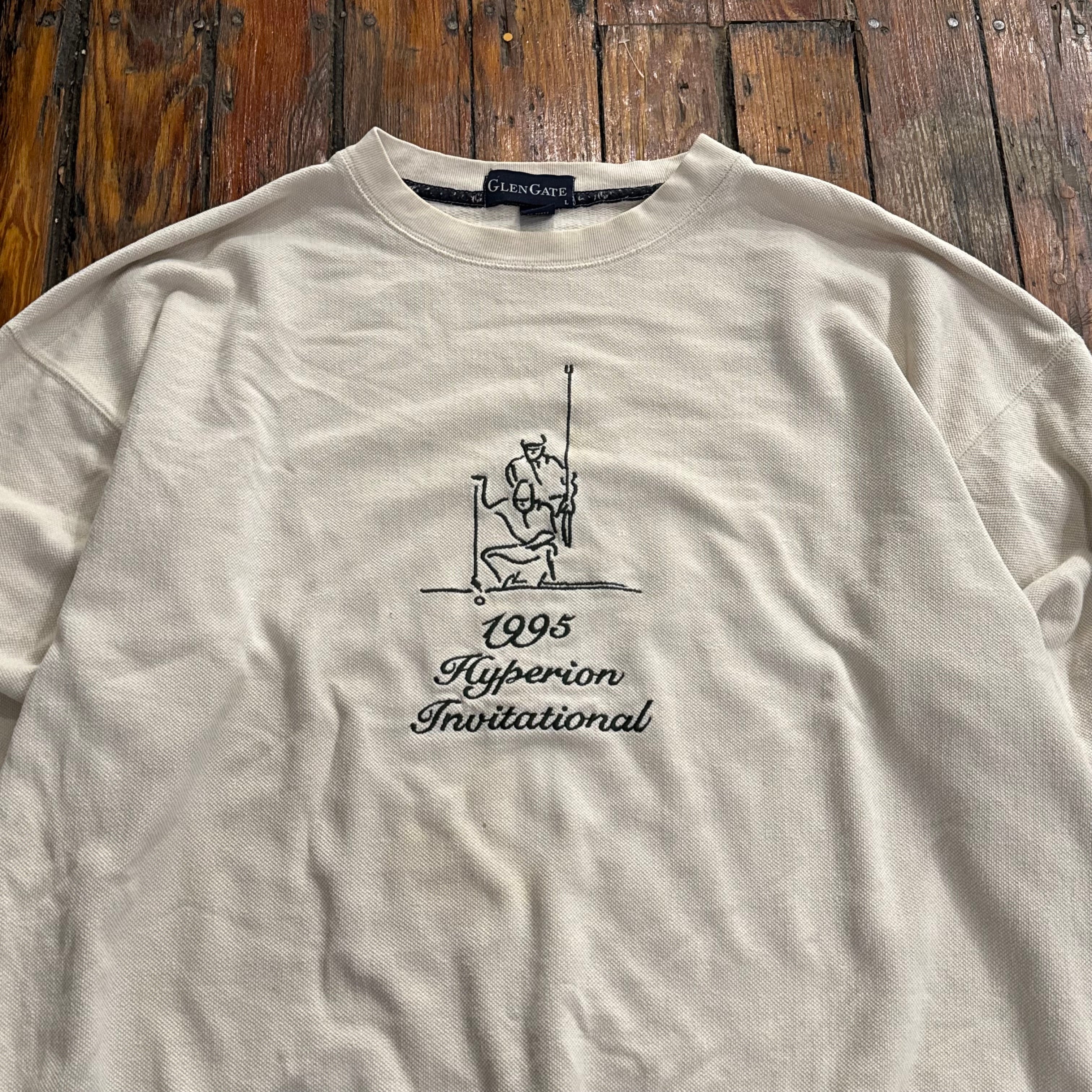 Vintage Embroidered Golf Crewneck Sz L