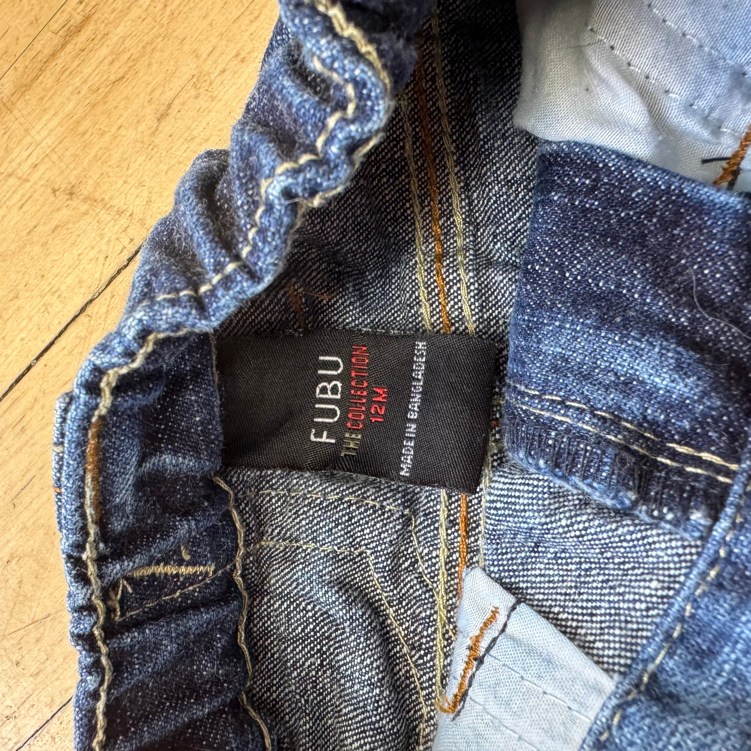 Y2K Embroidered Fubu Jeans Sz 12M