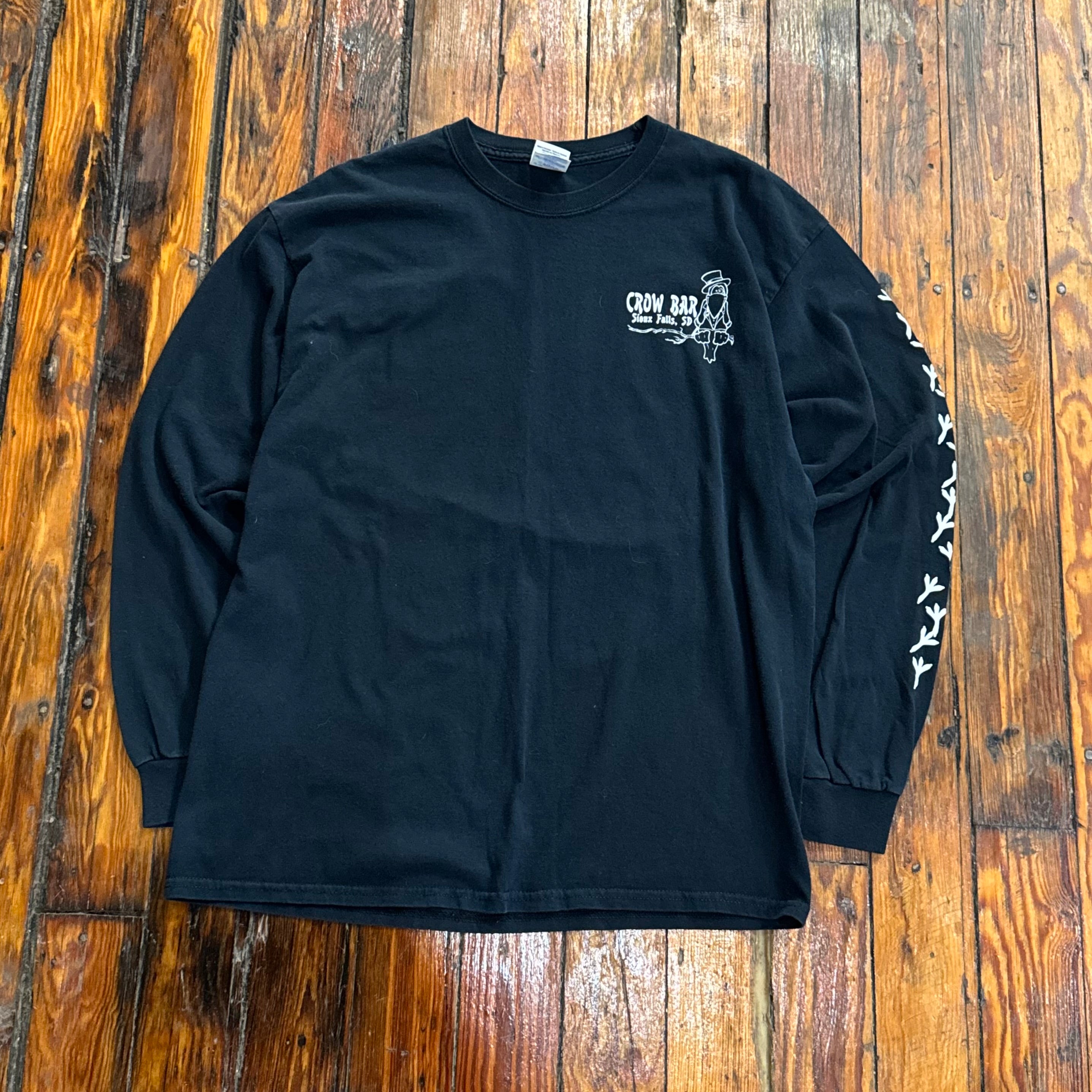 Vintage Crow Bar Long Sleeve T-shirt Sz XL