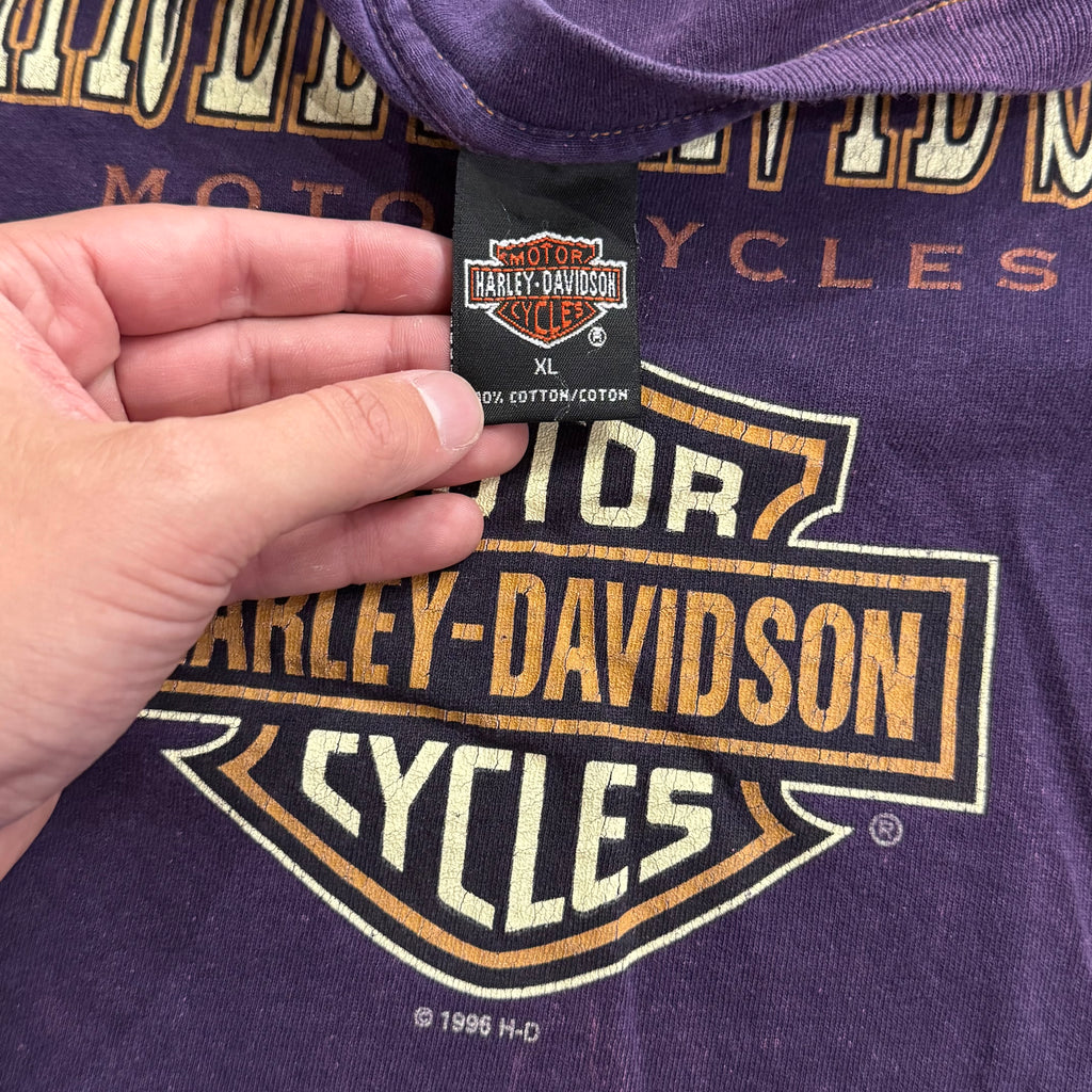 Vintage Harley Davidson J & L Sioux Falls T-shirt Sz XL