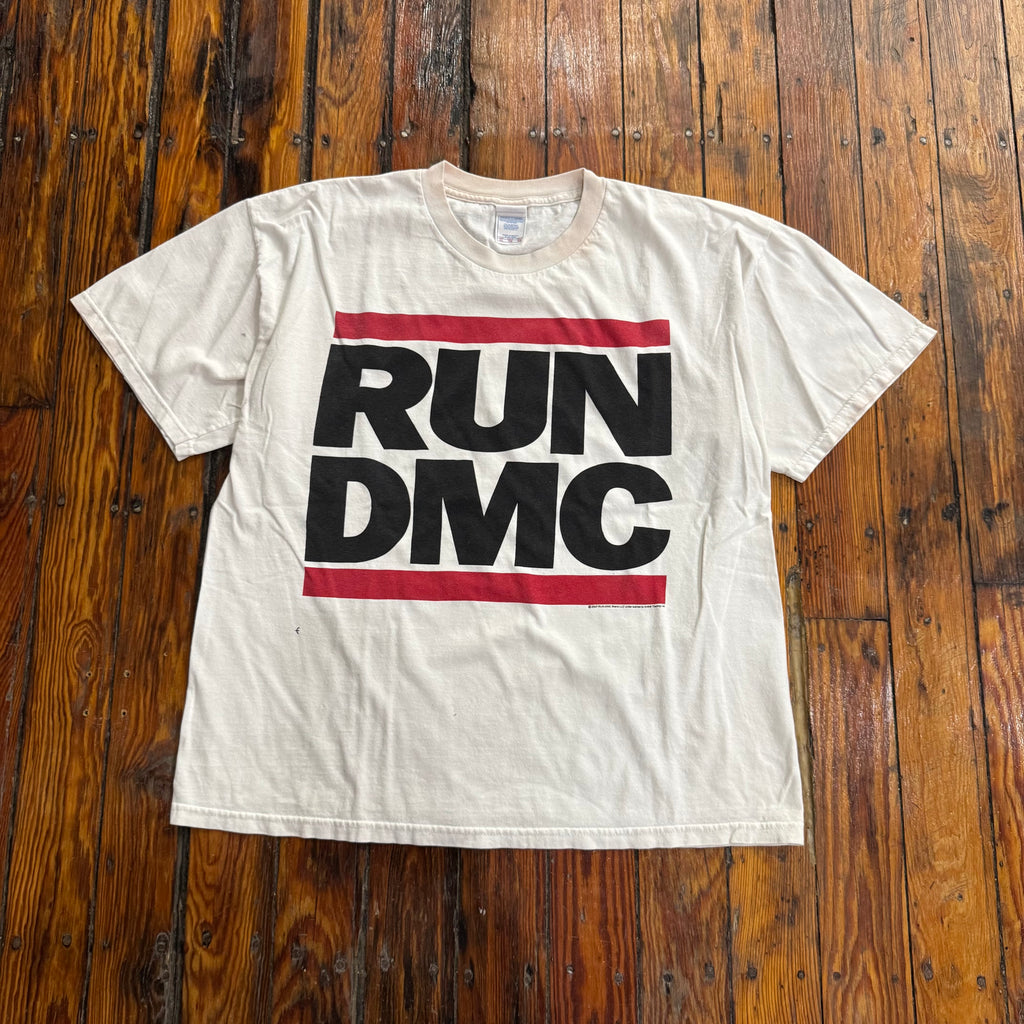 Vintage Run DMC SpellOut T-shirt Sz XL
