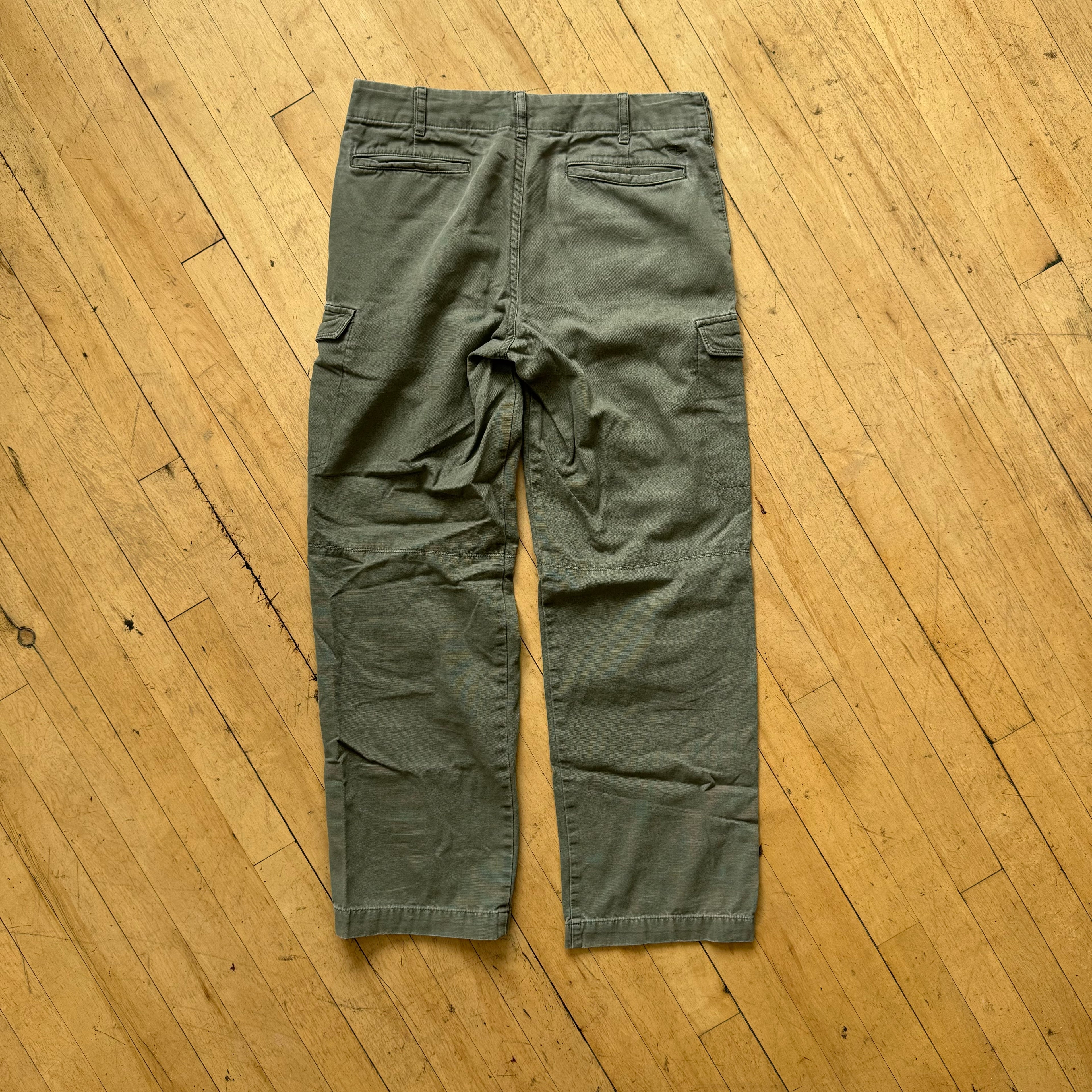 Vintage Olive Docker Cargo Kahkis Sz 28