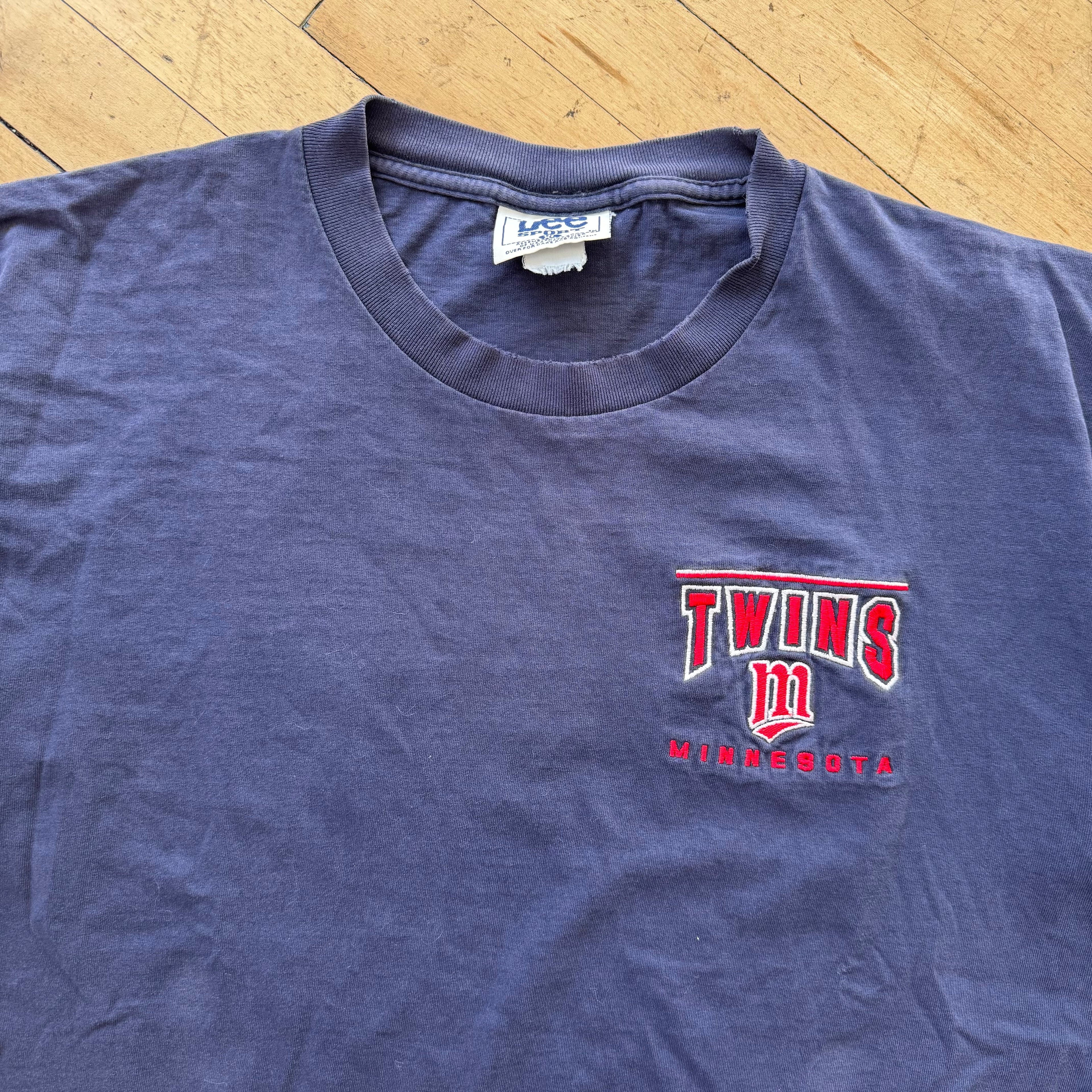 Vintage Lee Sports Minnesota Twins T-shirt Sz XL