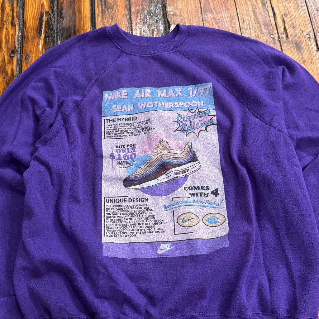 Vintage Inspired Sean Wotherspoon Design Crewneck Sz L