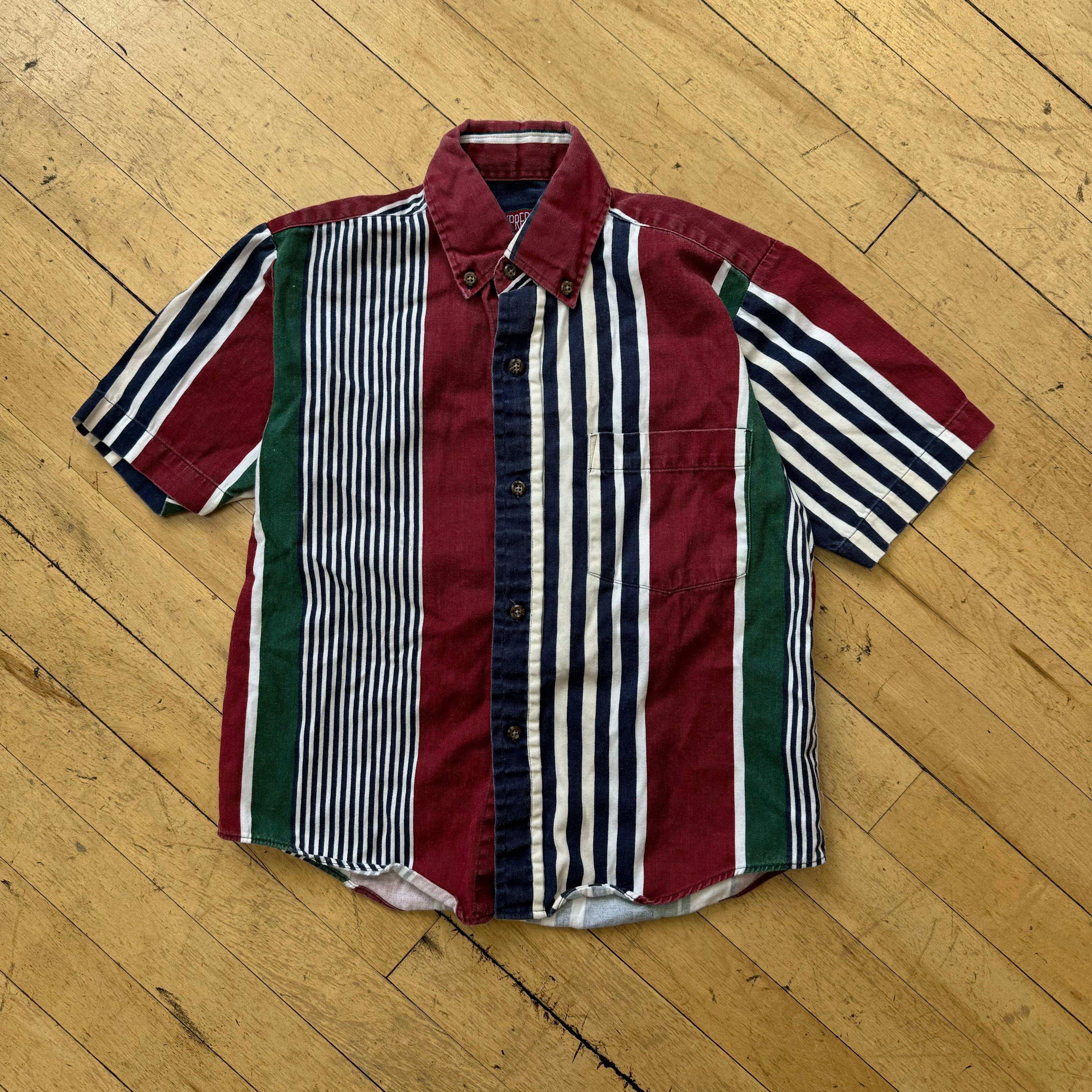 Vintage Express Button Up Shirt Sz 6-7
