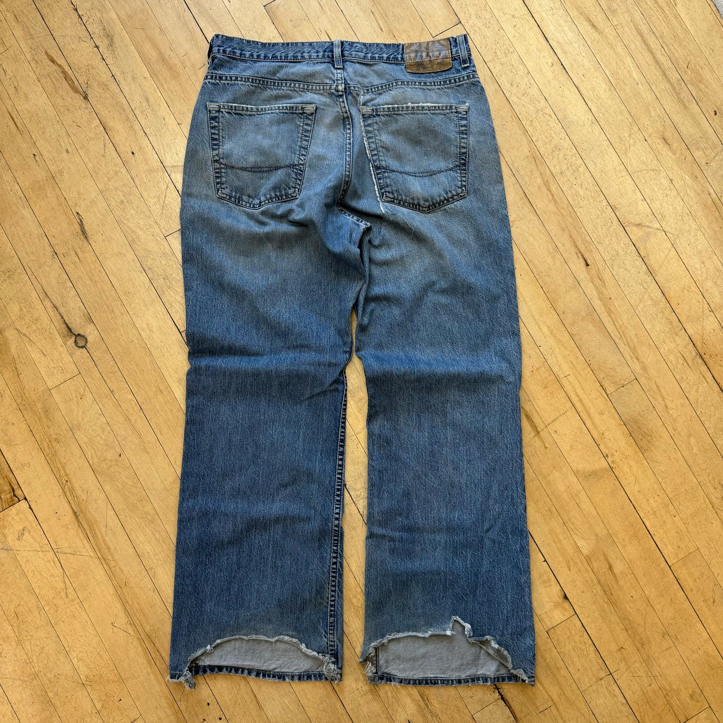 Vintage Bullhead Loose fit Denim Jeans Sz 34x32