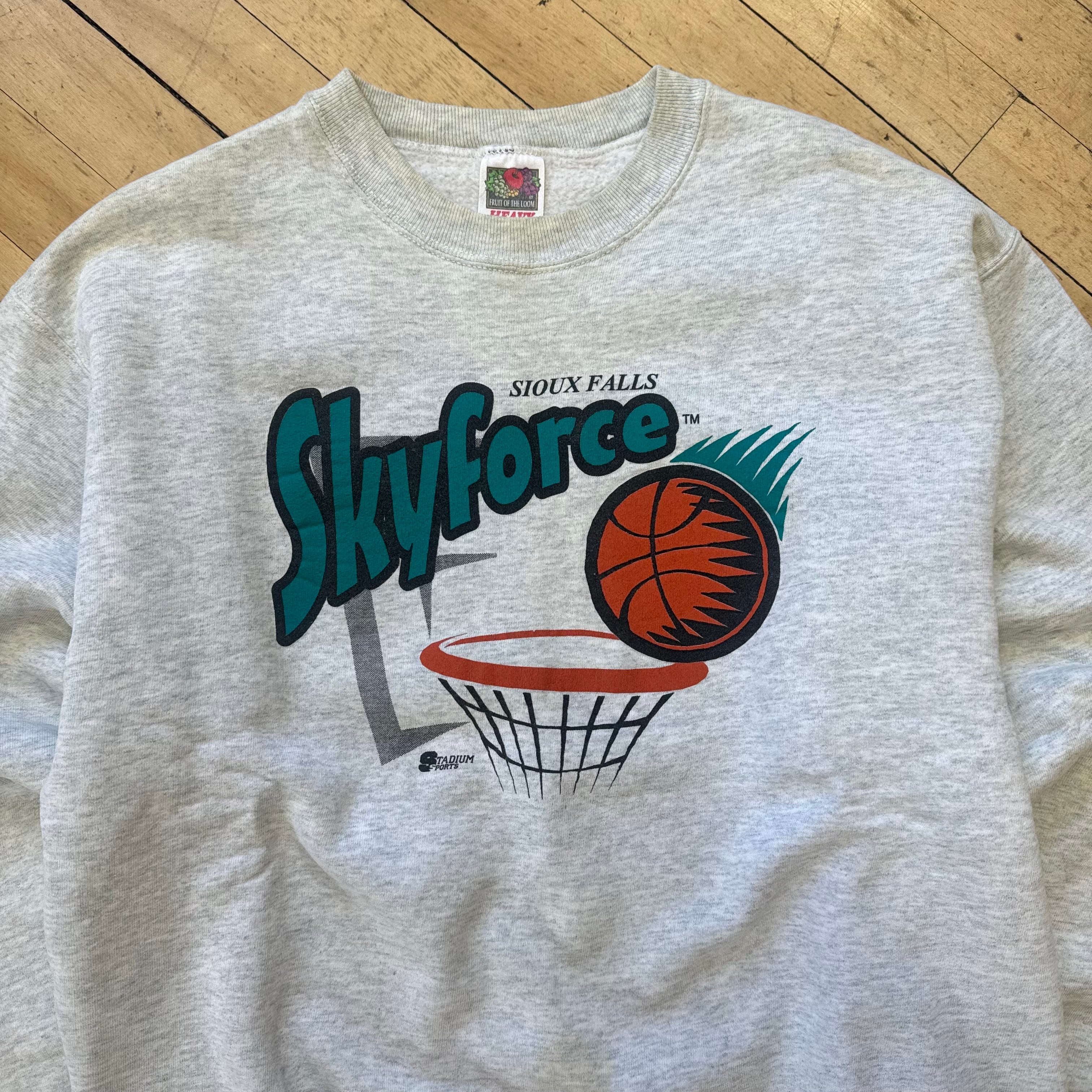 Vintage Sky Force Basketball Crewneck Sz M