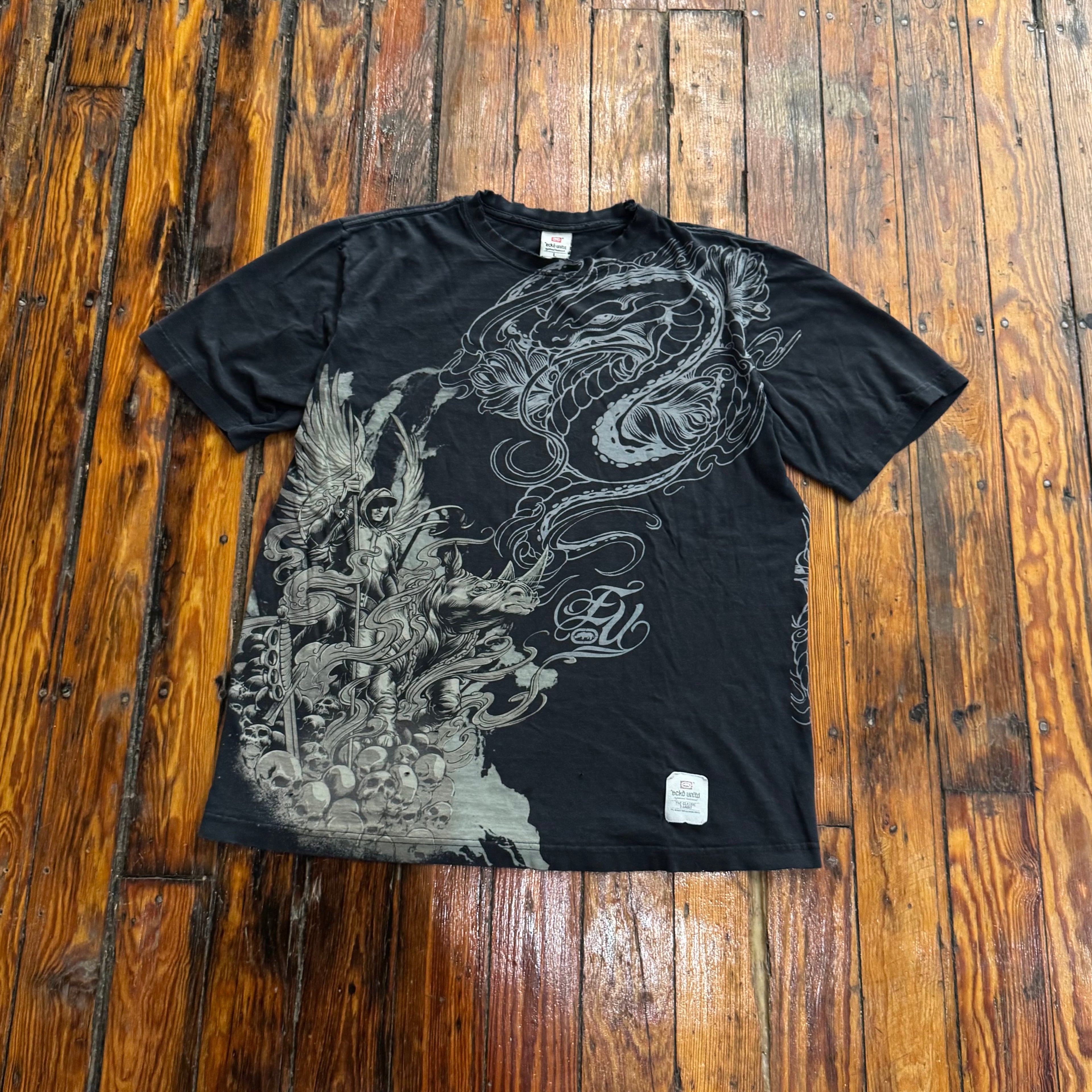 Y2K Ecko Unltd T-shirt Sz L