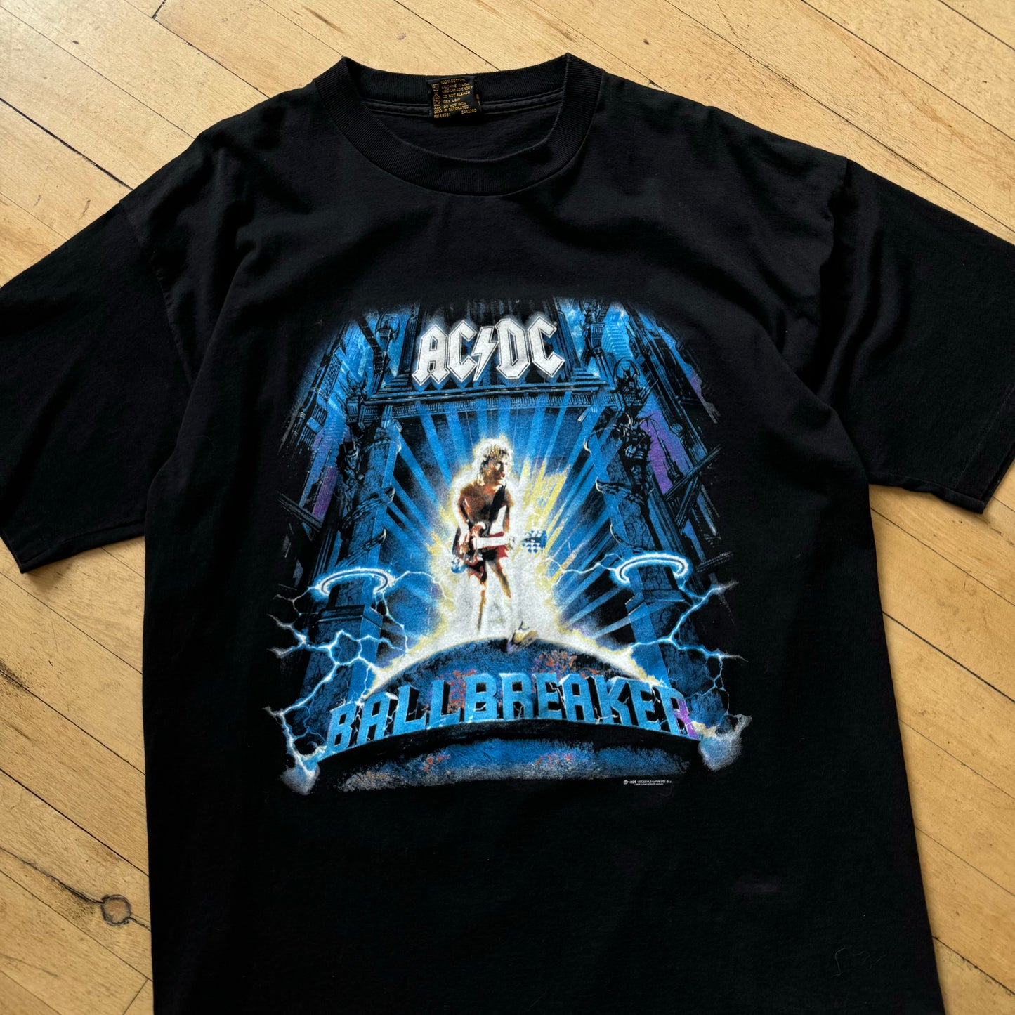 Vintage AC/DC BallBreaker World Tour T-shirt Sz XL