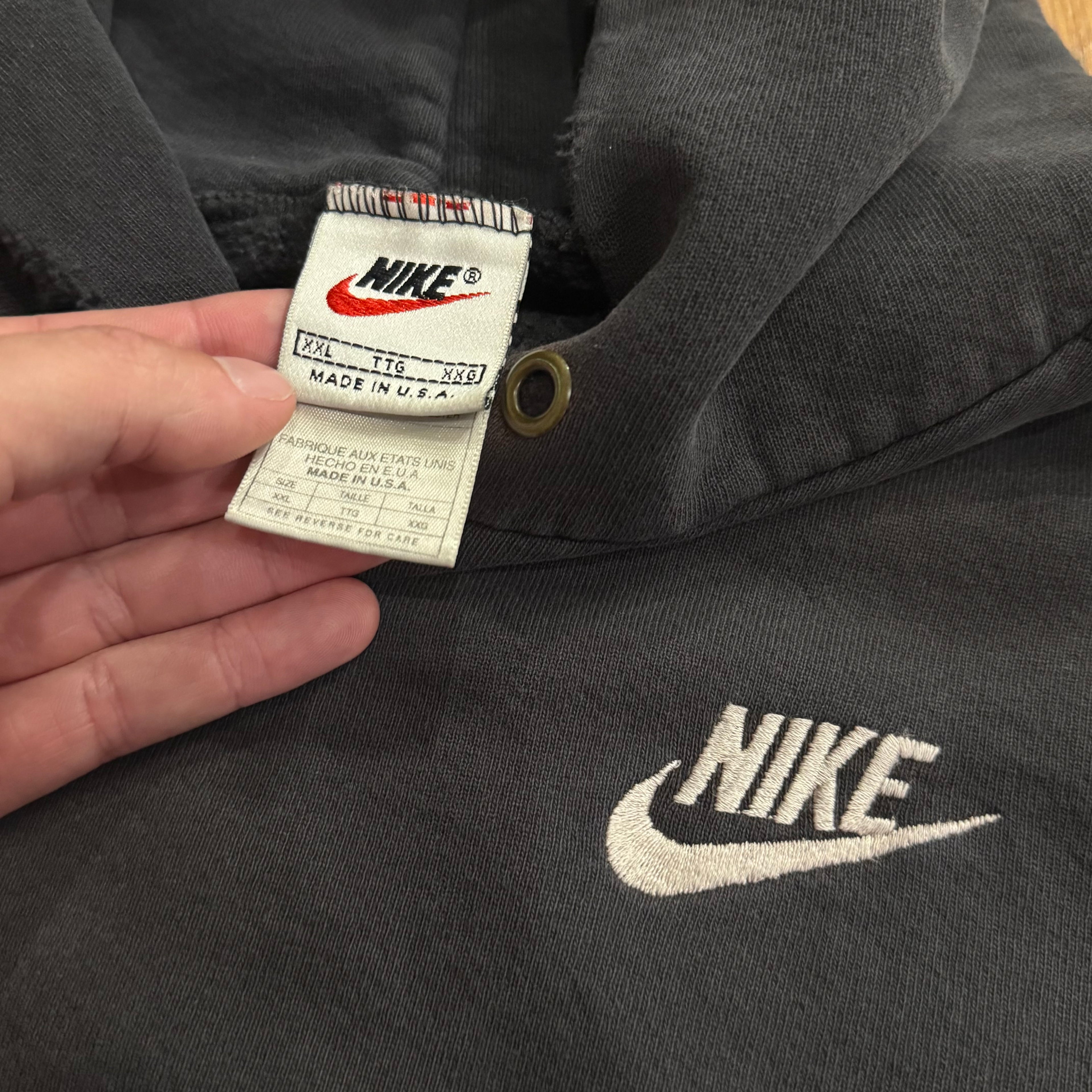 Vintage Faded Nike Hoodie Sz XXL