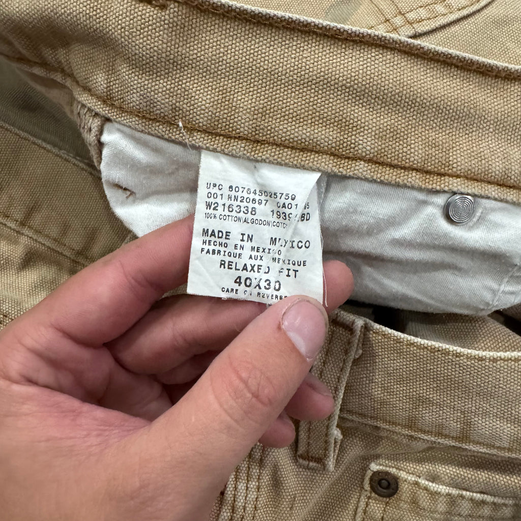 Vintage Tan Dickies Denim Jeans Sz 40x30