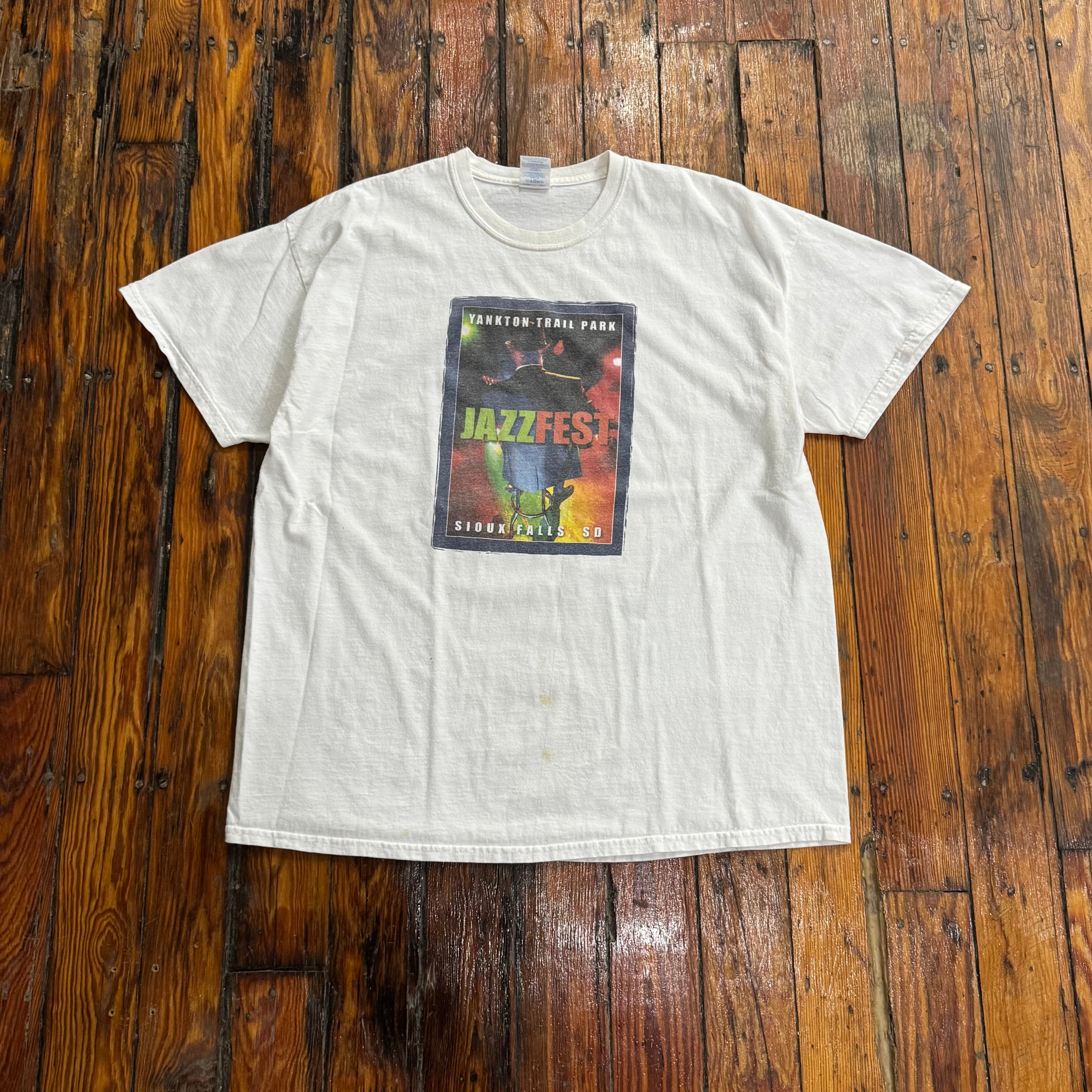 00s JaZz Fest Yankton Trails Sioux Falls T-shirt Sz XL
