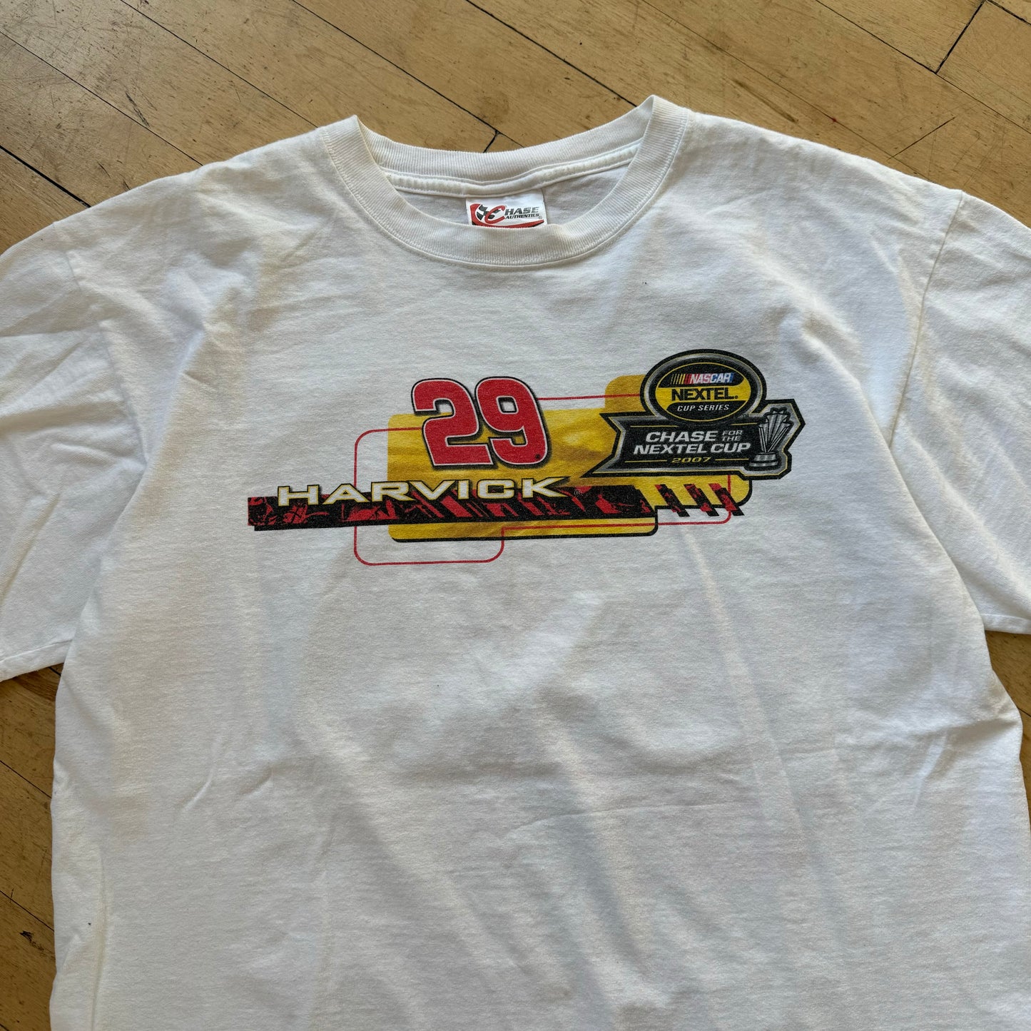 Y2K NASCAR Harvick Racing T-shirt Sz L