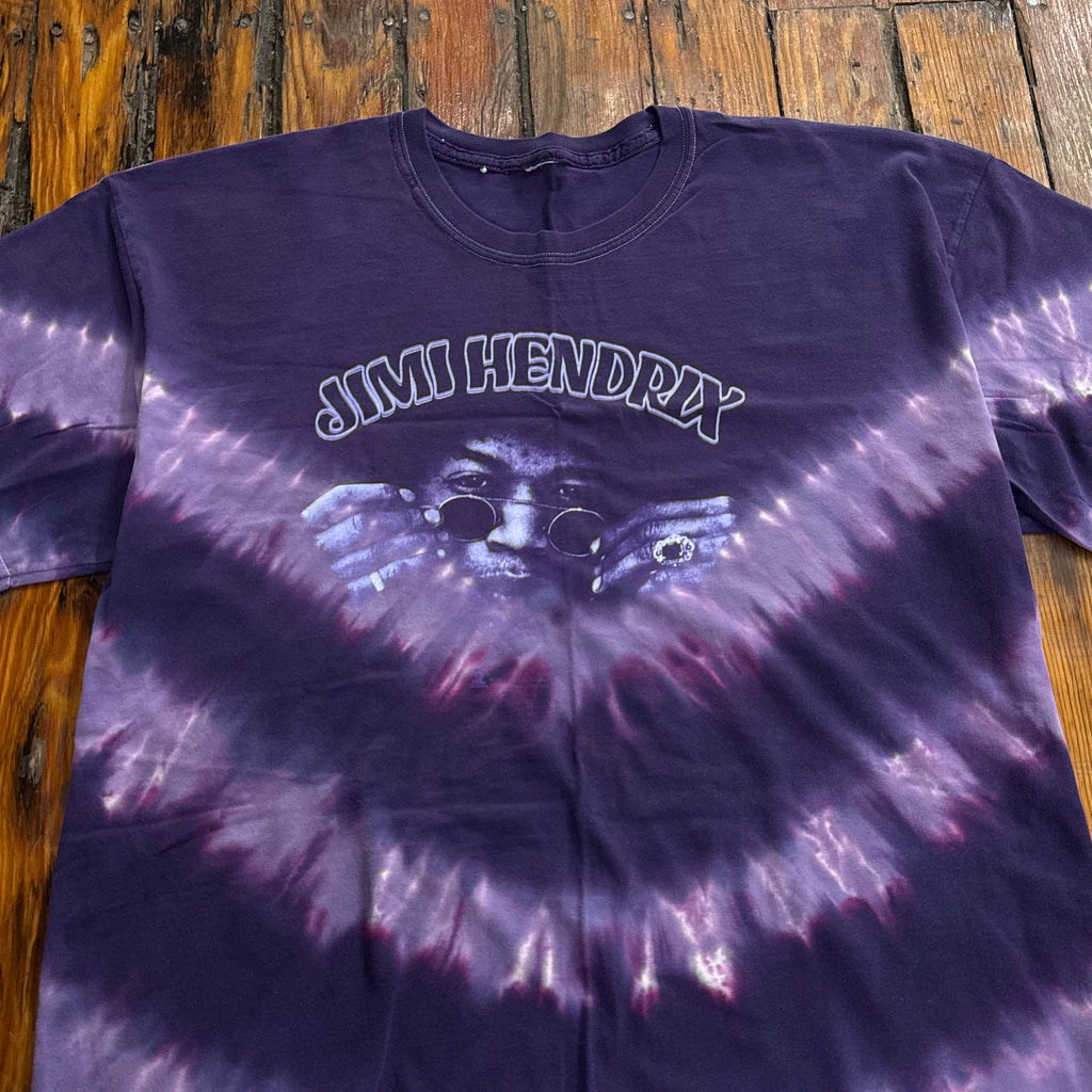 Y2K Jimmi Hendrix Tie Dye T-shirt Sz XL