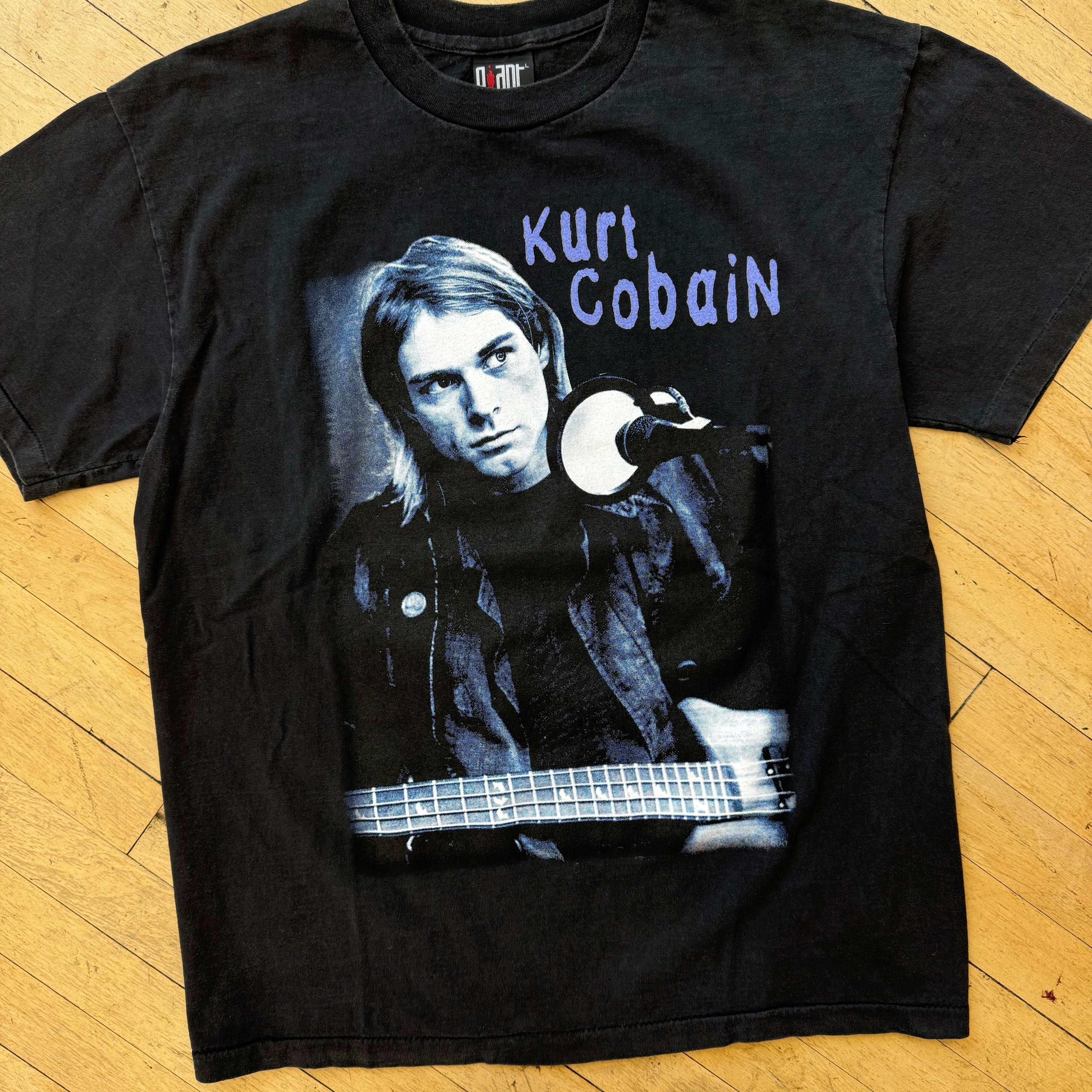 Vintage Kurt Cobain Note T-shirt Sz L