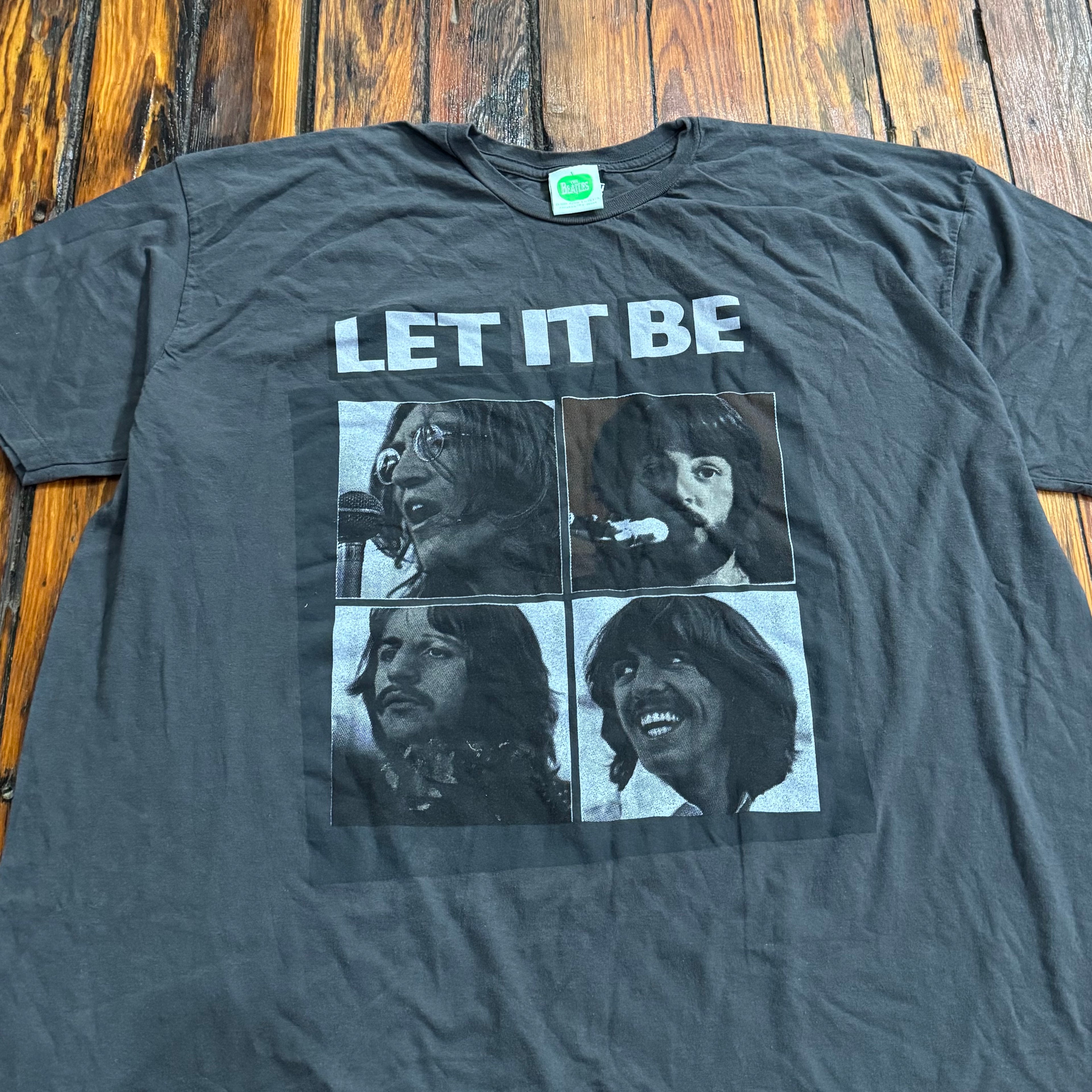 Y2K The Beatles let be T-shirt Dx xL