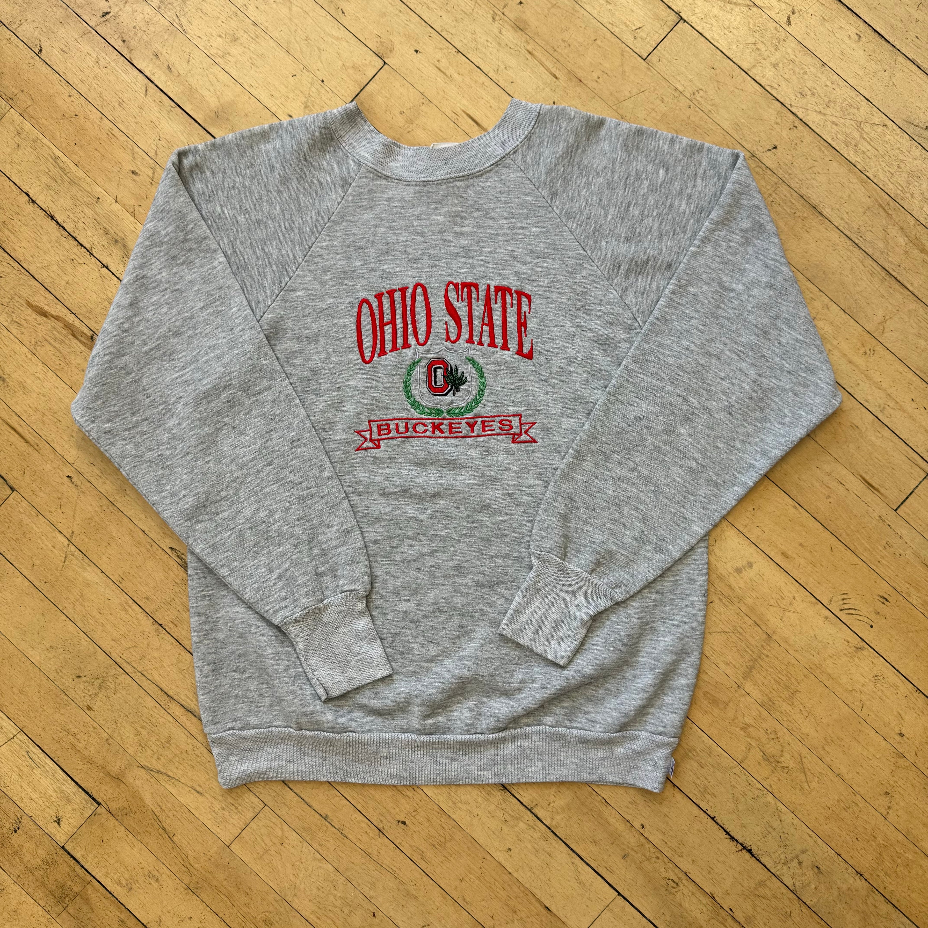 Vintage Ohio State Logo 7 CrewNeck Sz L
