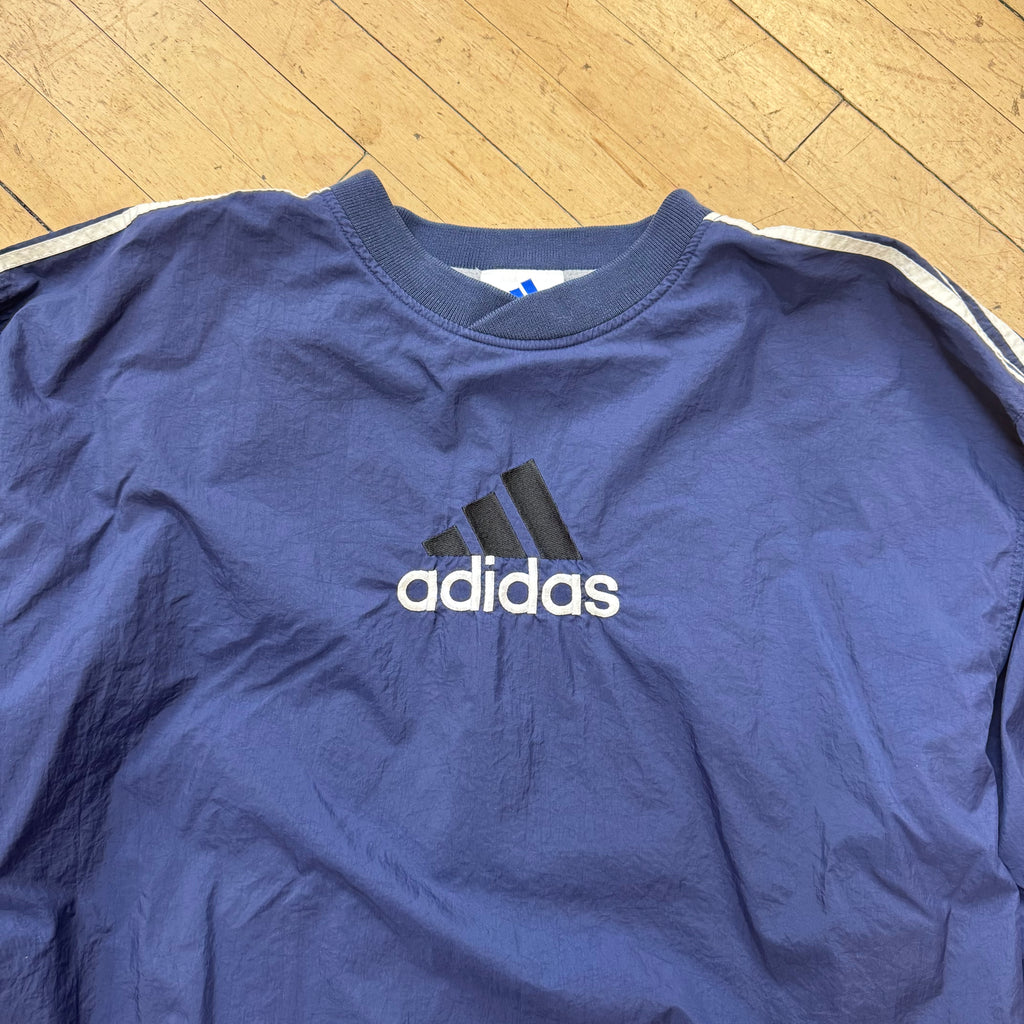 Vintage Adidas Windbreaker Pull-Over Jacket Sz XL