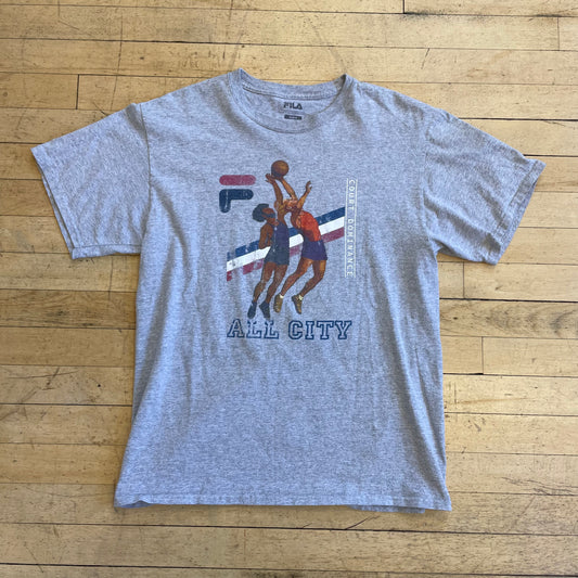 Modern Fila Basketball T-shirt Sz S