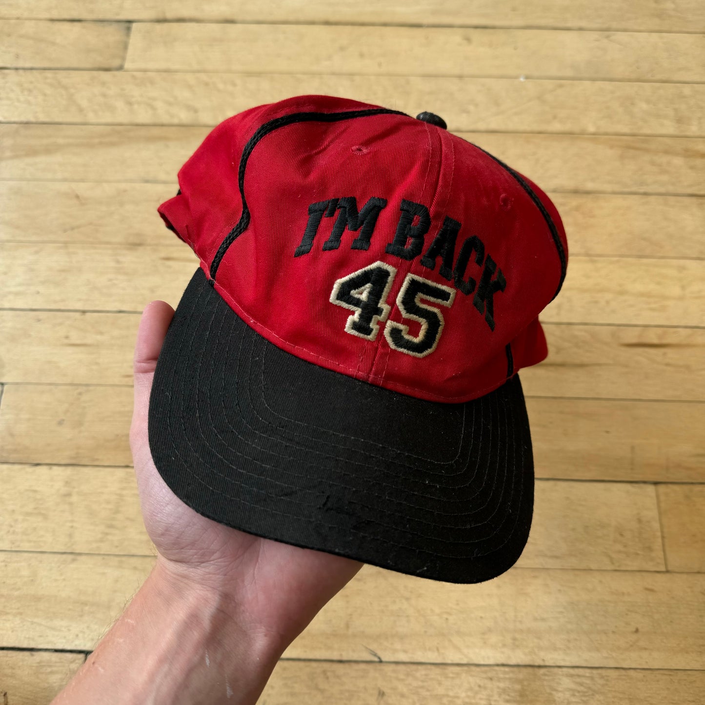 Vintage I’m Back #45 MJ SnapBack Hat