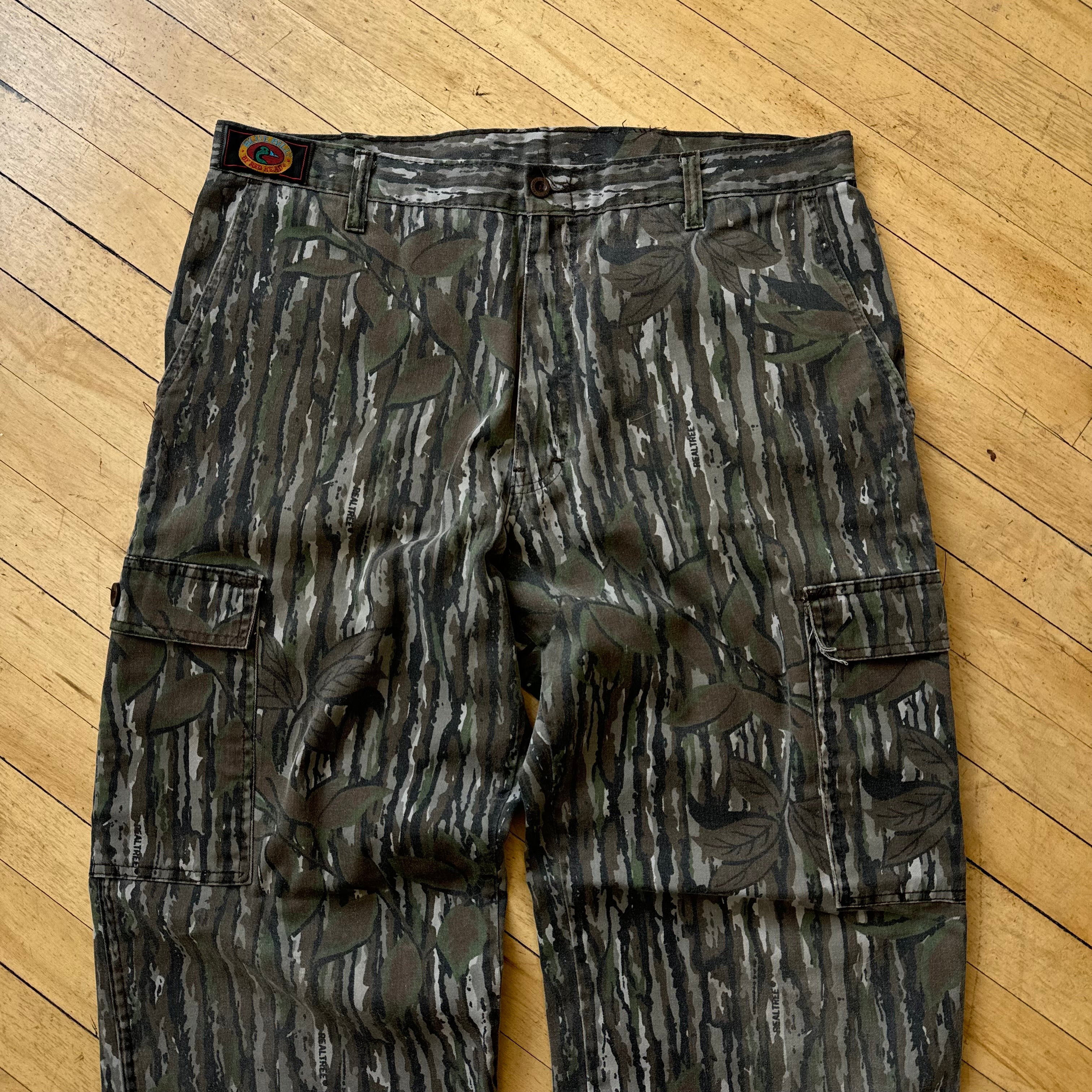 Vintage Jungle Camo Cargo Pants Sz 38