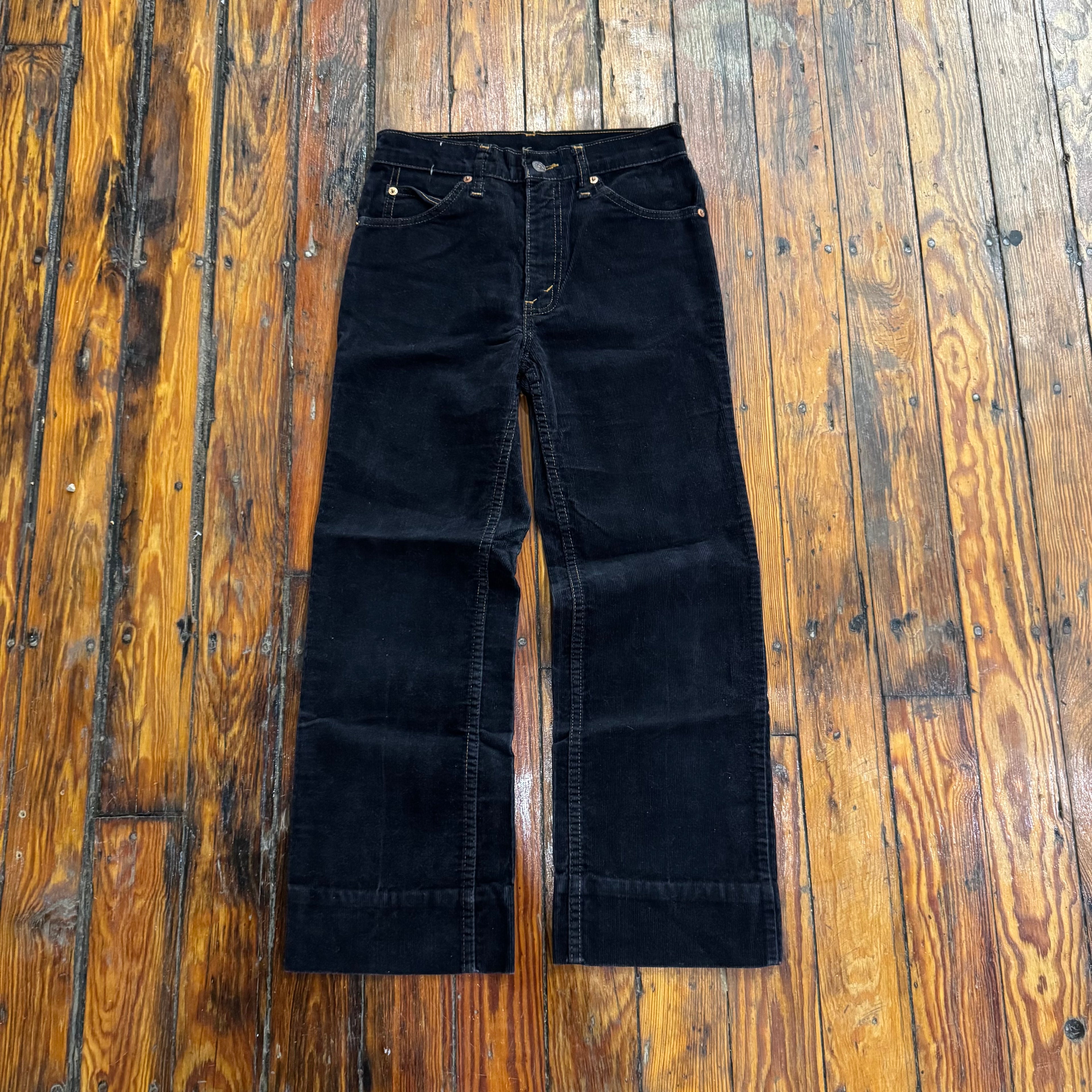 Vintage Levi’s Embroidered CowGirl Courdury Pants Sz 28