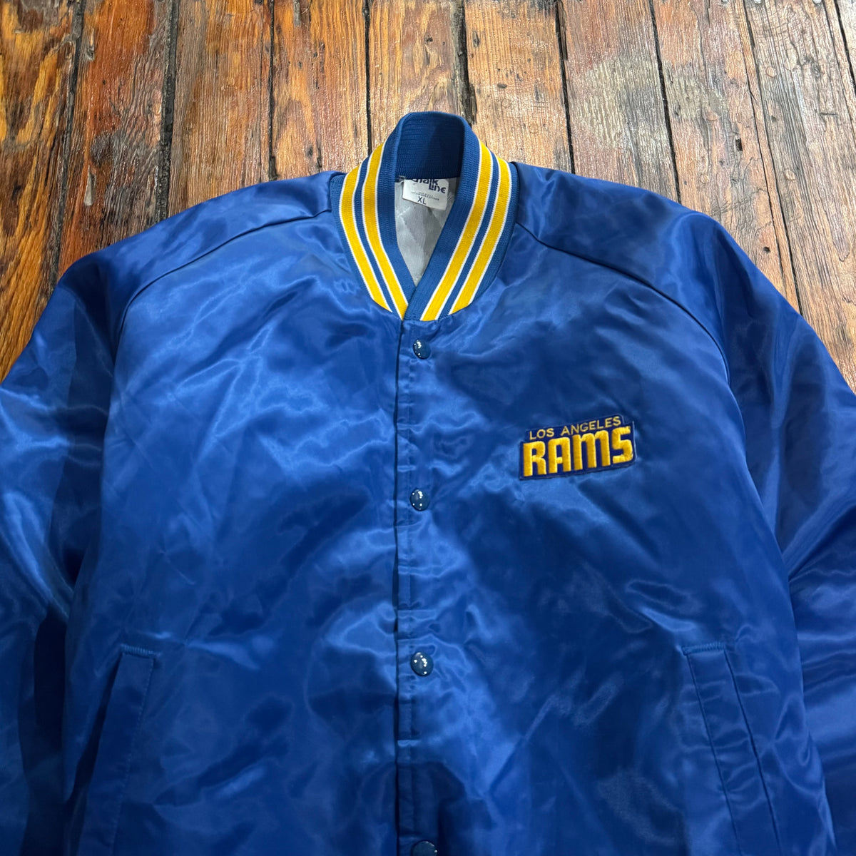 Vintage Chalk Line LA Rams Bomber Jacket Sz L