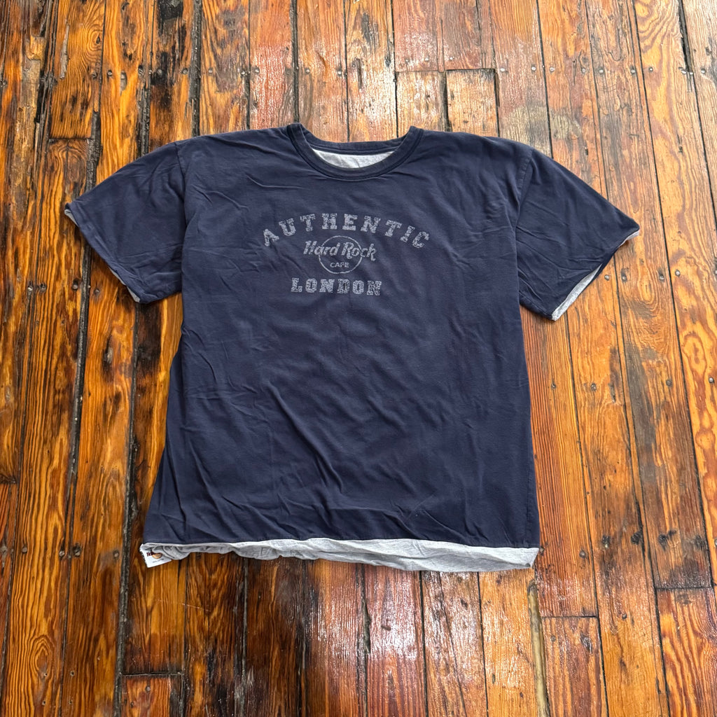 Vintage Reversible Hard Rock Cafe T-shirt Sz XL