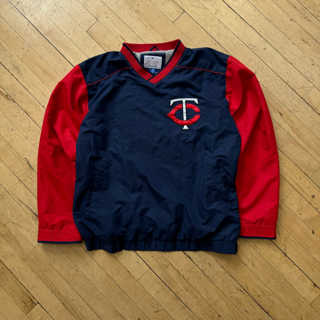 Vintage Minnesota Twins Pullover Jacket Sz M