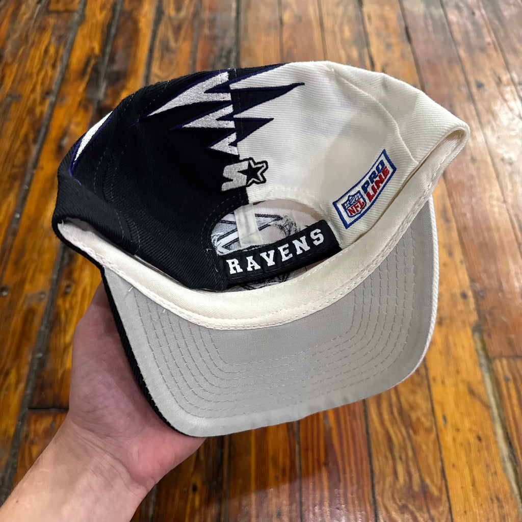 Vintage Starter Double Shockwave Baltimore Ravens Snapback Hat (NEW)