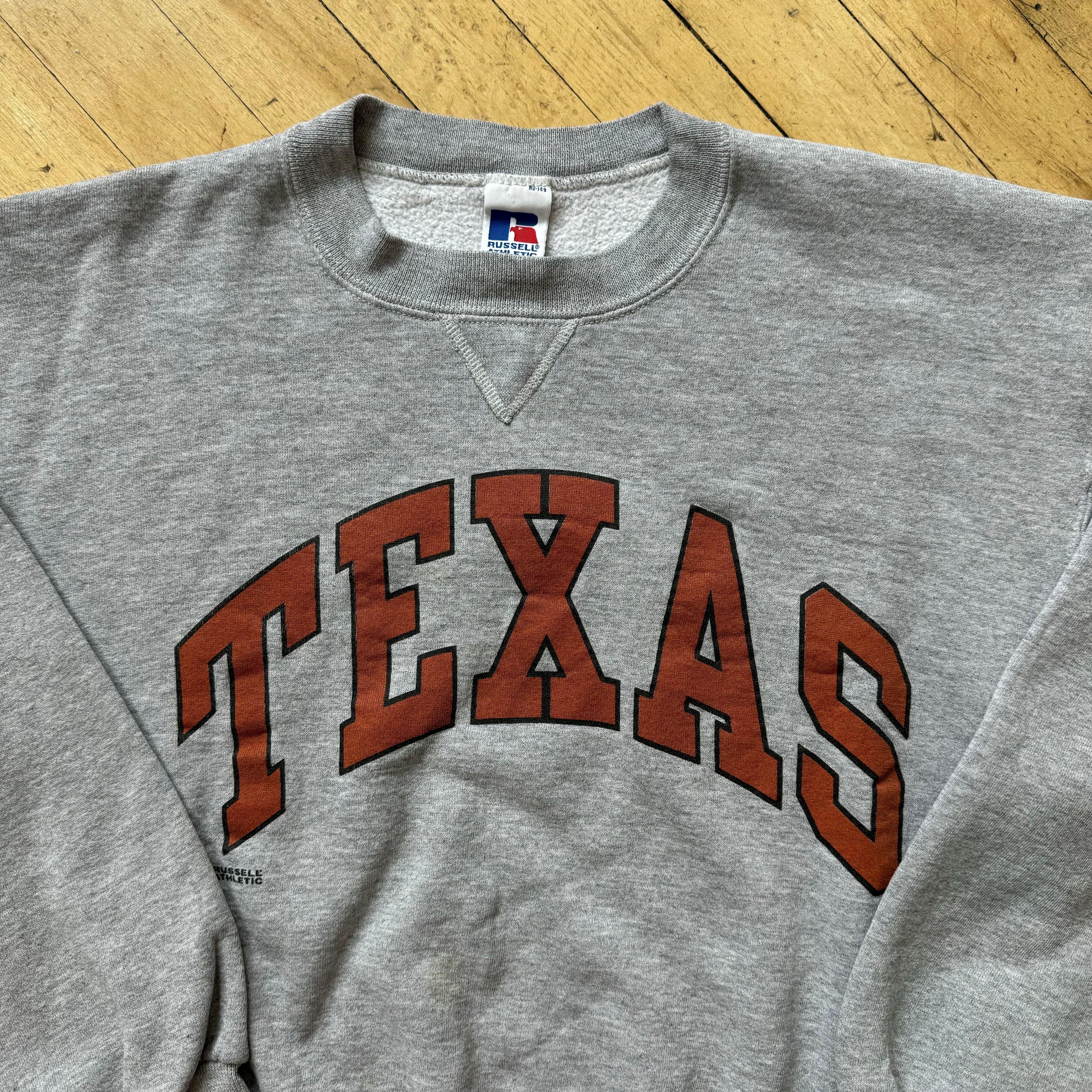 Vintage Russell Texas Crewneck Sz M