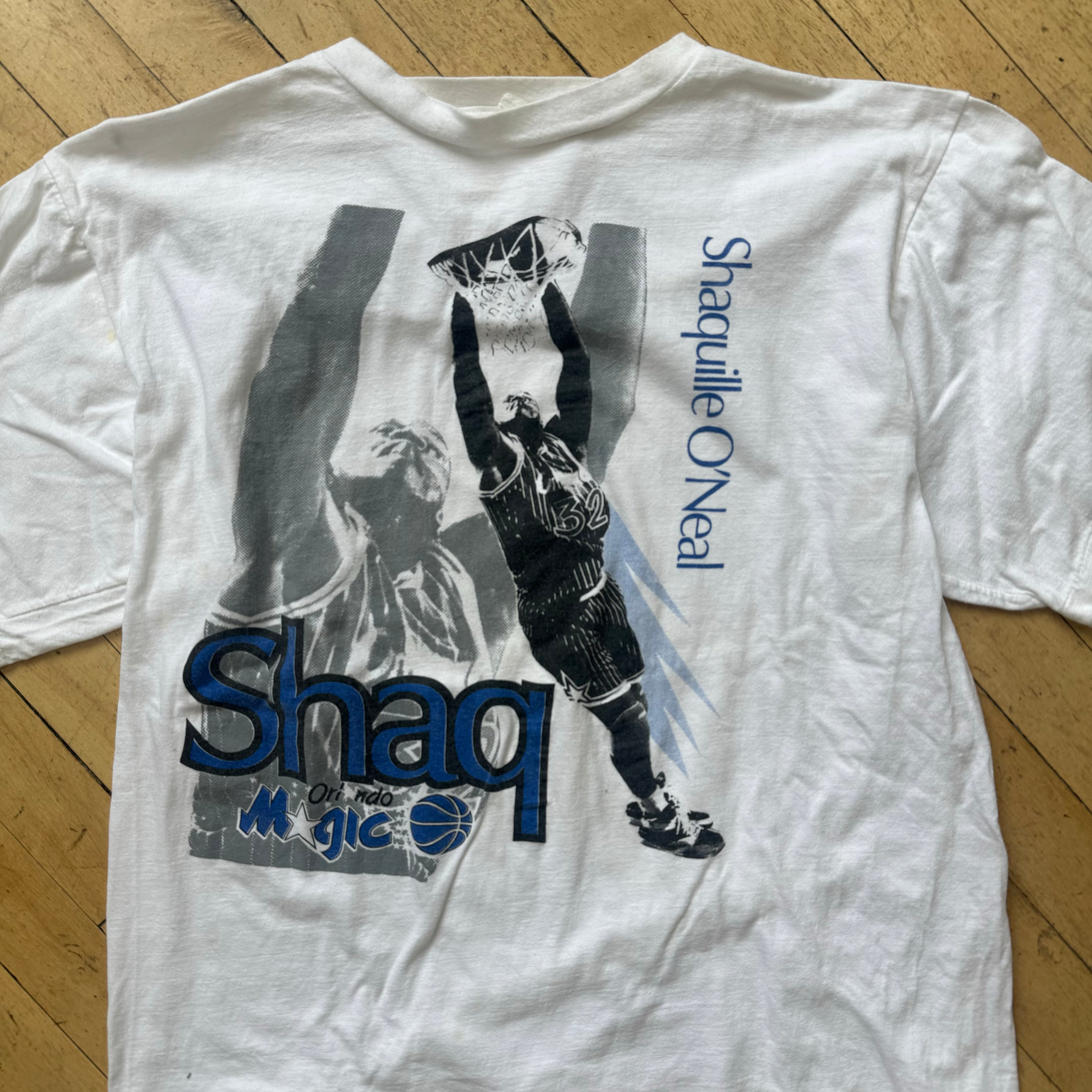Vintage Shaq Orlando Magic T-shirt Sz L
