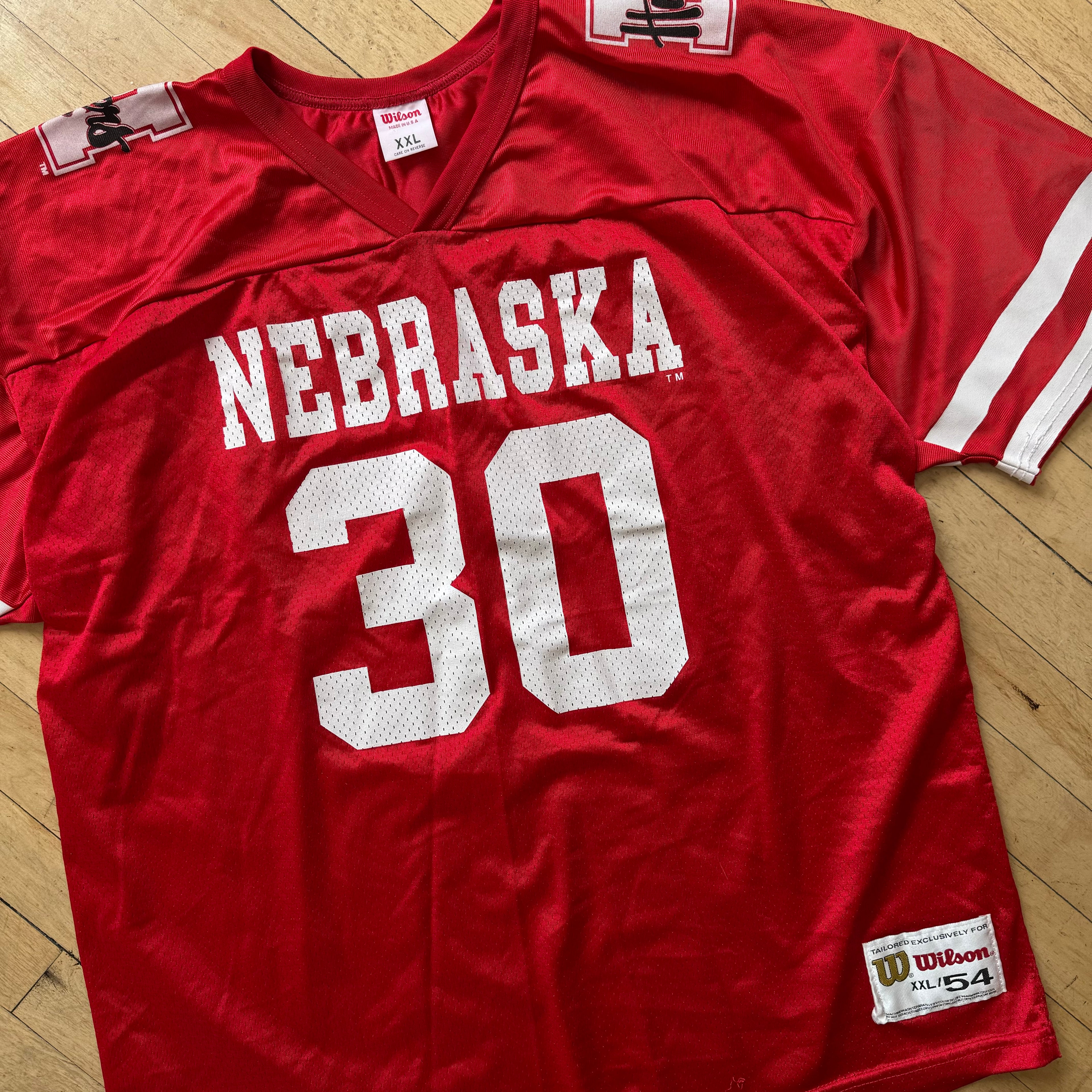 Vintage Wilson Nebraska Football Jersey Sz XXL