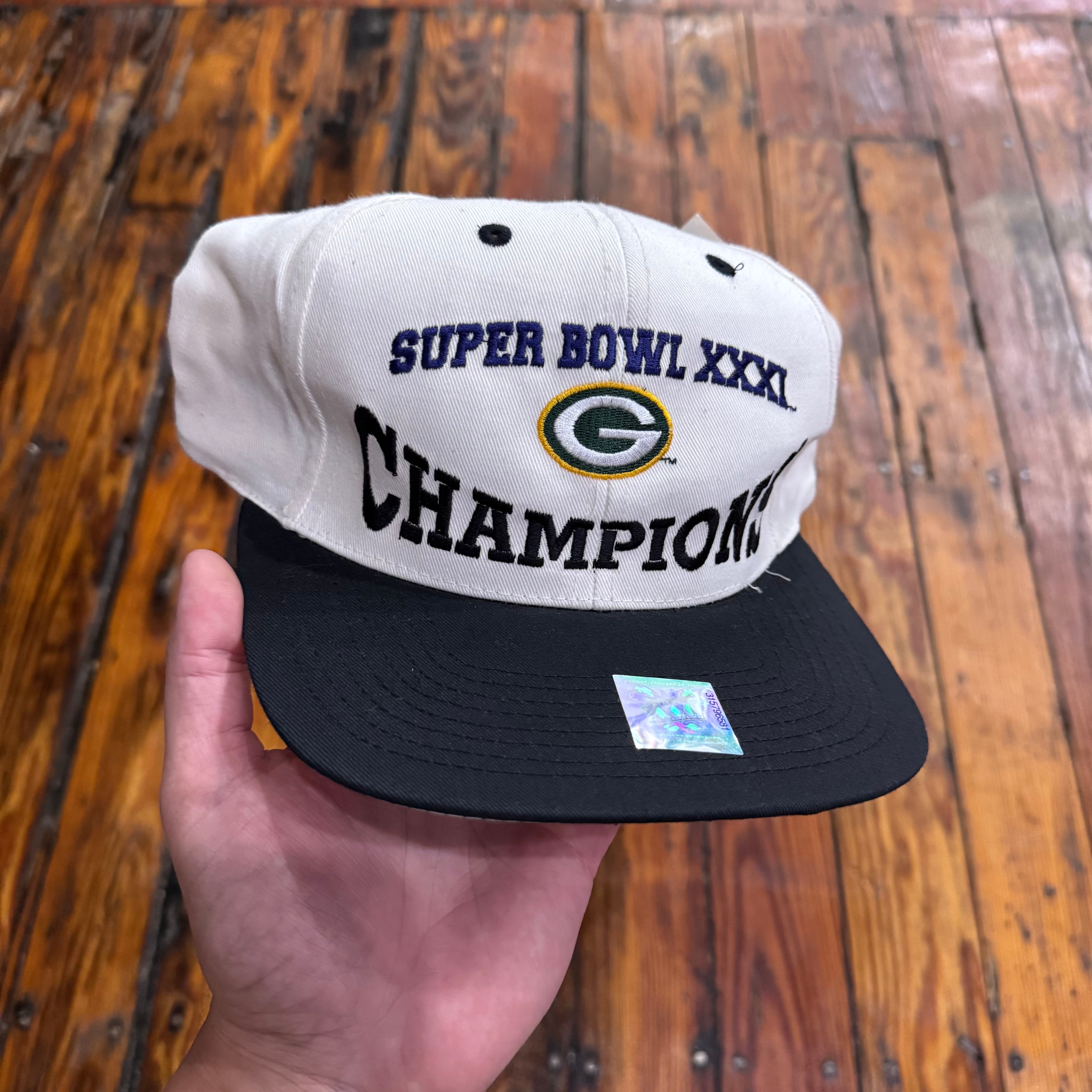 Vintage Green Bay Packers Super-Bowl Champions Hat