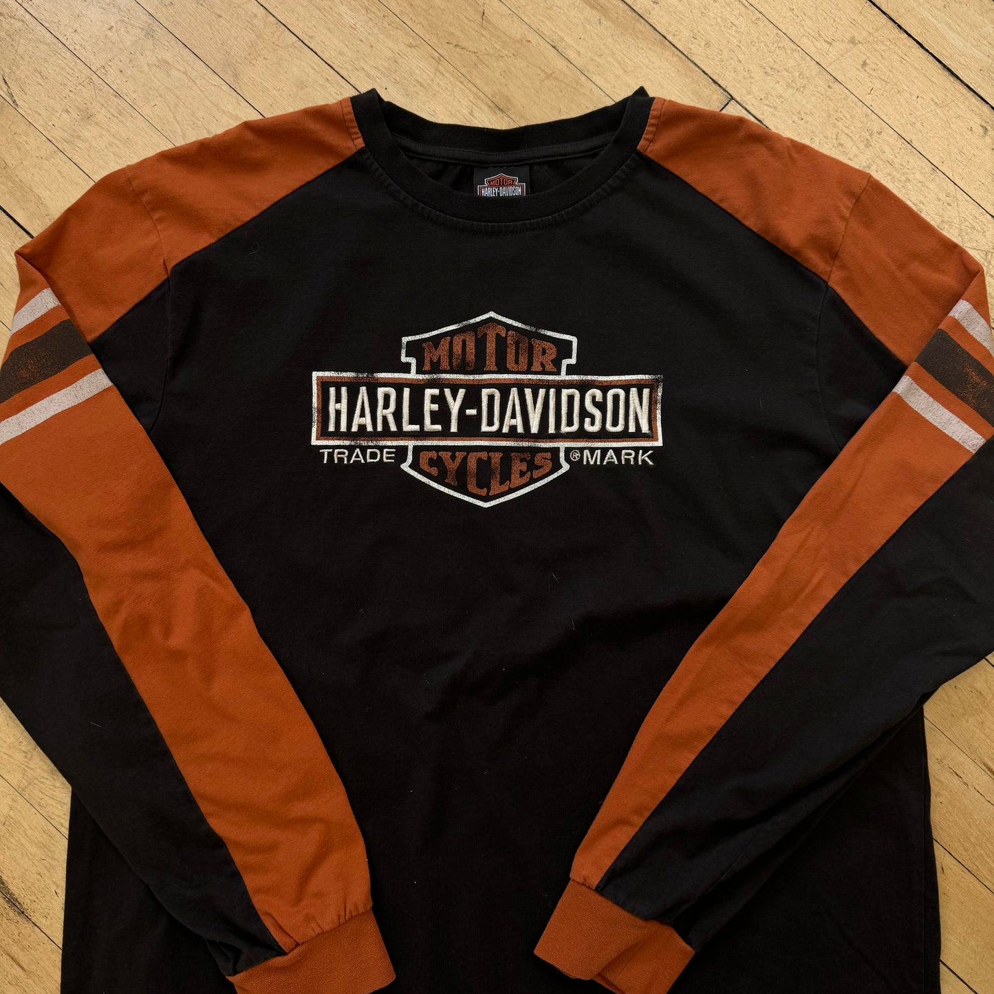 Vintage Harley Davidson Long Sleeve T-shirt Sz XL